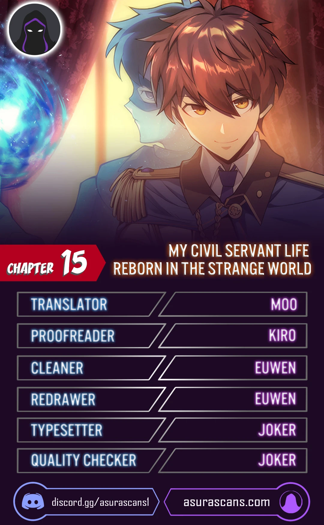 My Civil Servant Life Reborn in the Strange World Chapter 15 — Page 1
