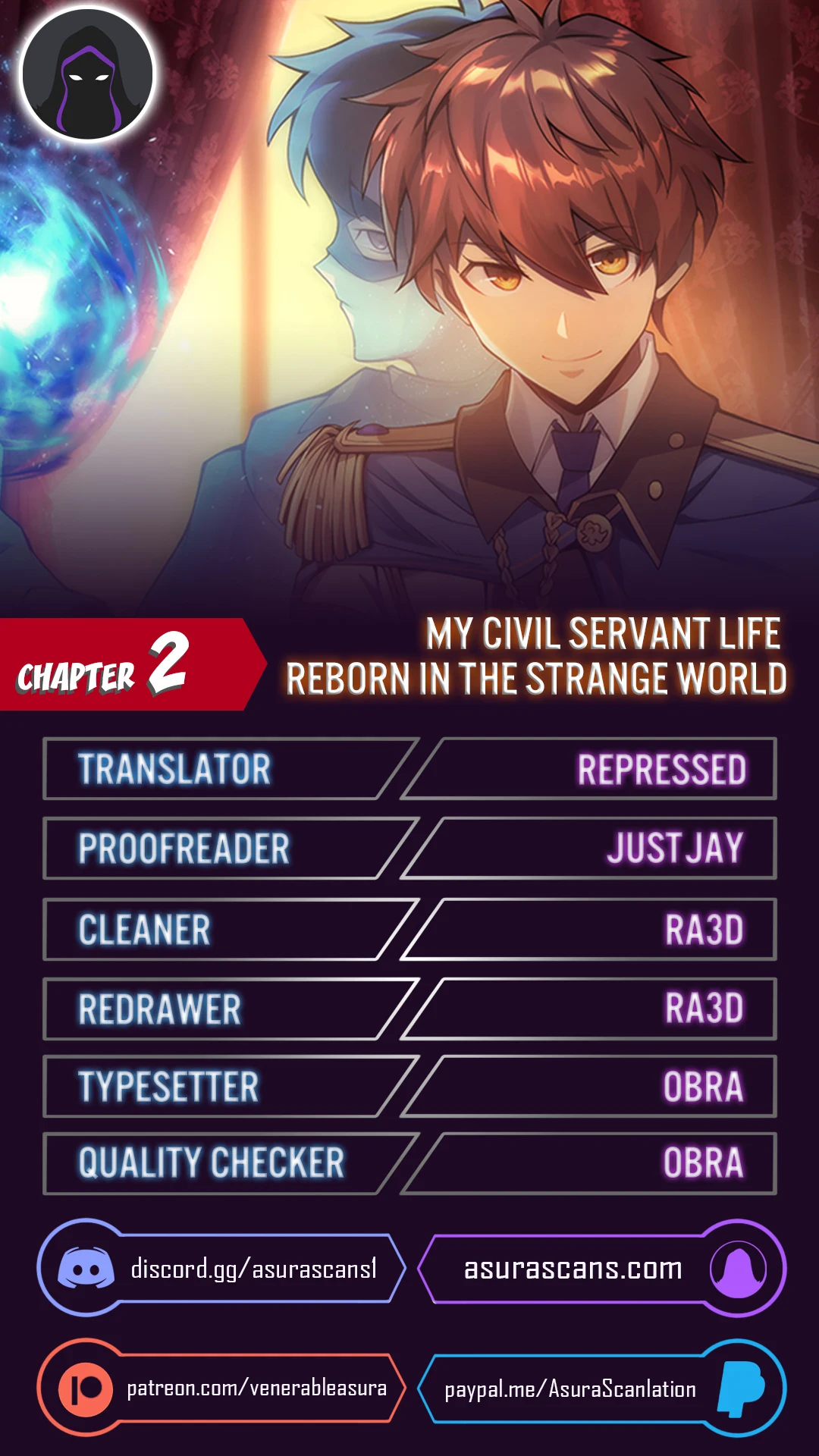 My Civil Servant Life Reborn in the Strange World Chapter 2 — Page 1