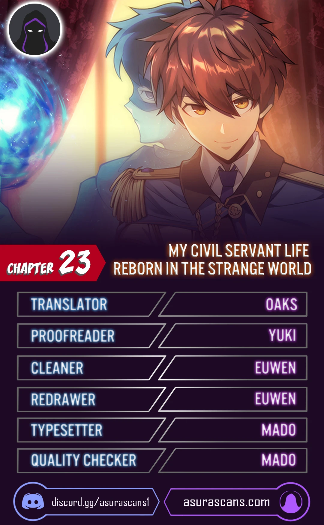 My Civil Servant Life Reborn in the Strange World Chapter 23 — Page 1