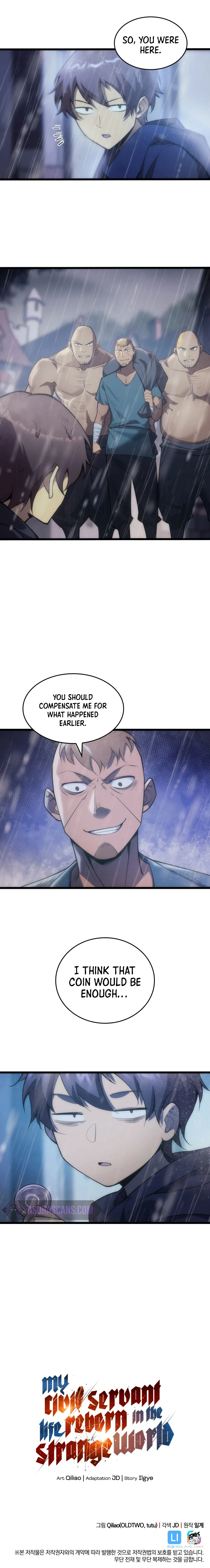 My Civil Servant Life Reborn in the Strange World Chapter 4 — Page 8