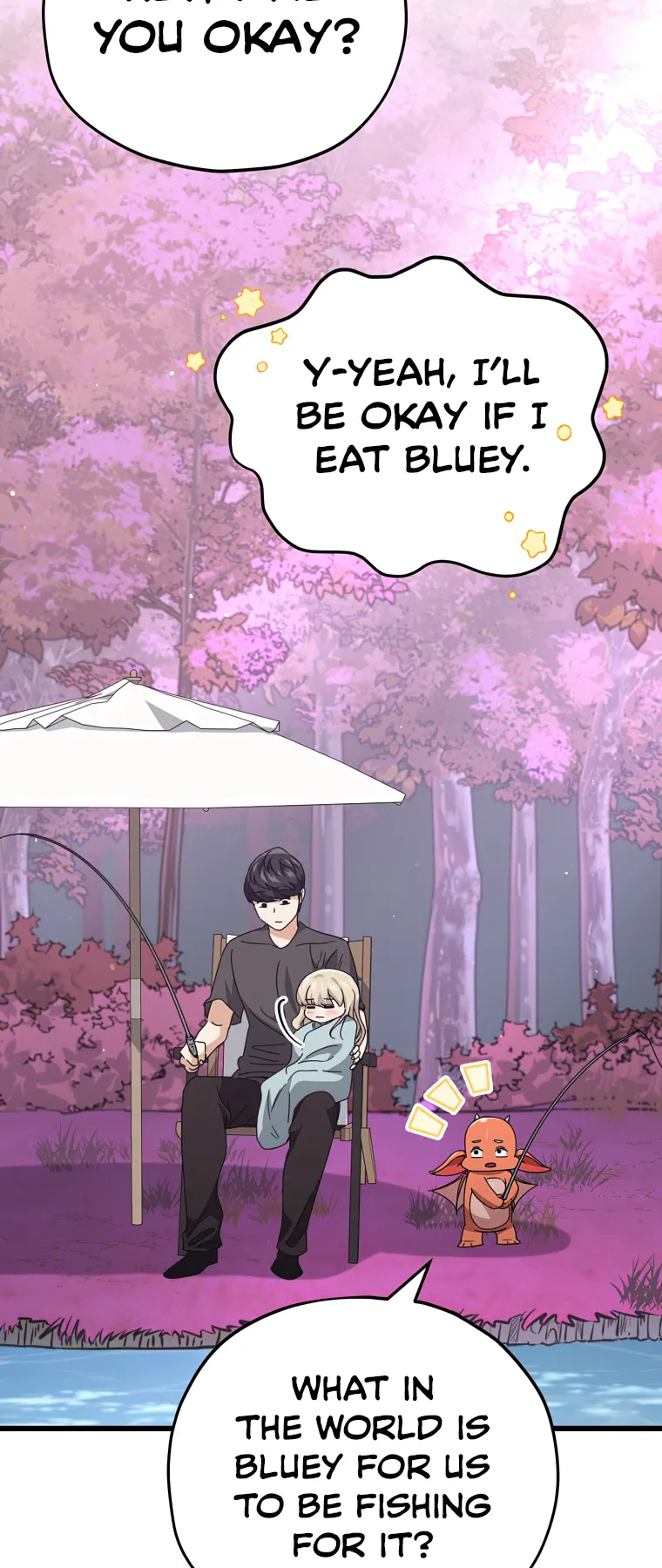 My Dad Is Too Strong Chapter 128 — Page 38