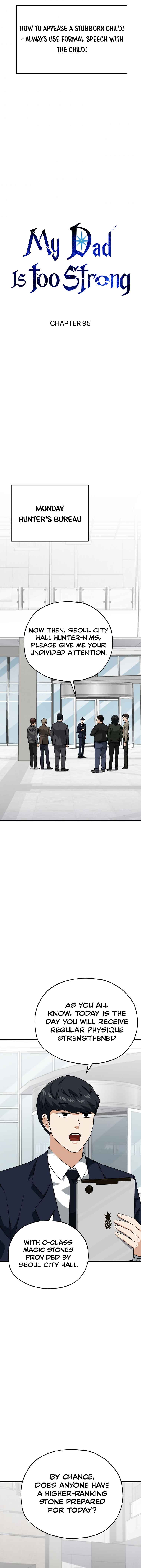 My Dad Is Too Strong Chapter 95 — Page 9