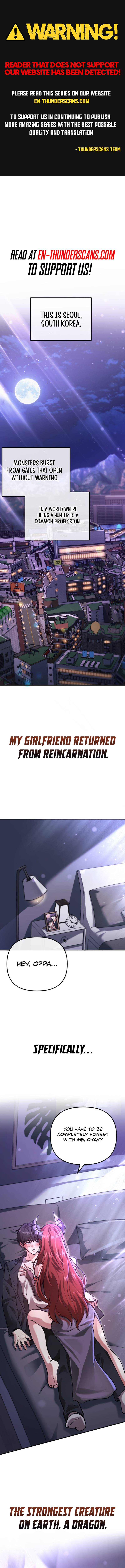 My Dragon Girlfriend Has Returned Chapter 1 — Page 1