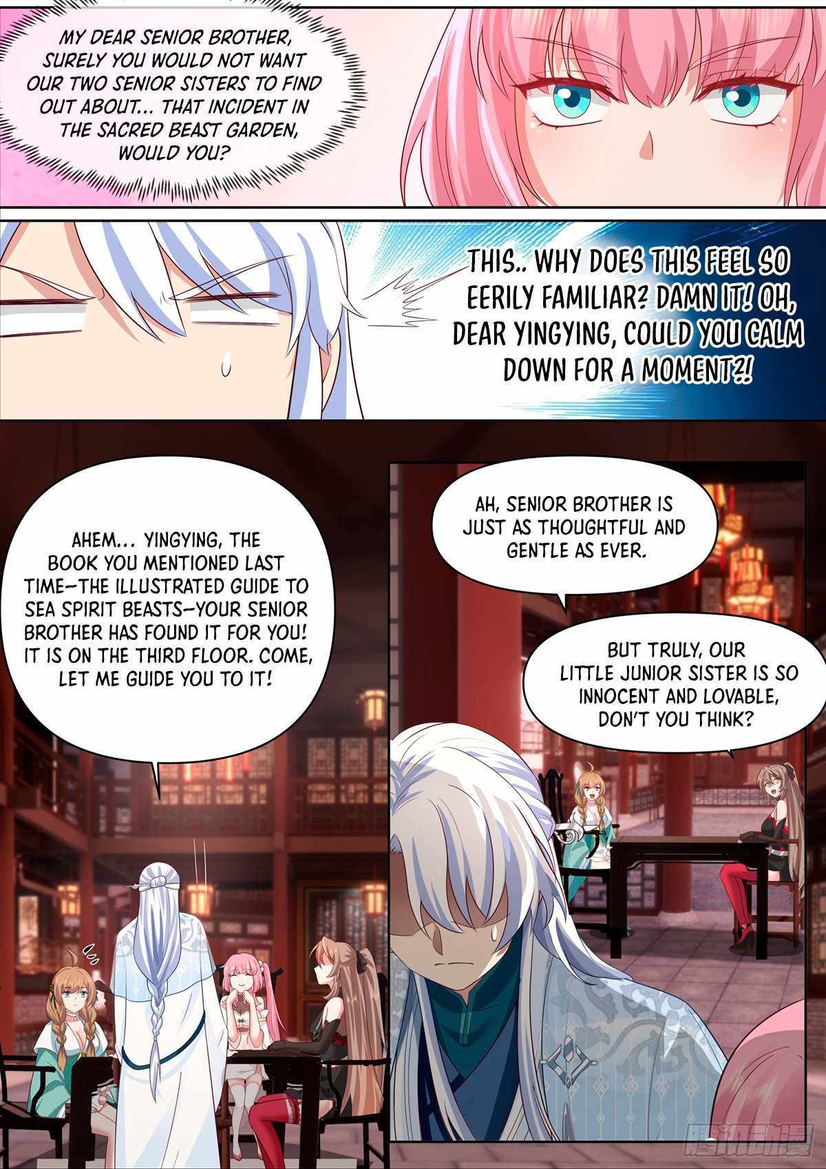 My Junior Sisters Are Obsessed With Me Chapter 100 — Page 3