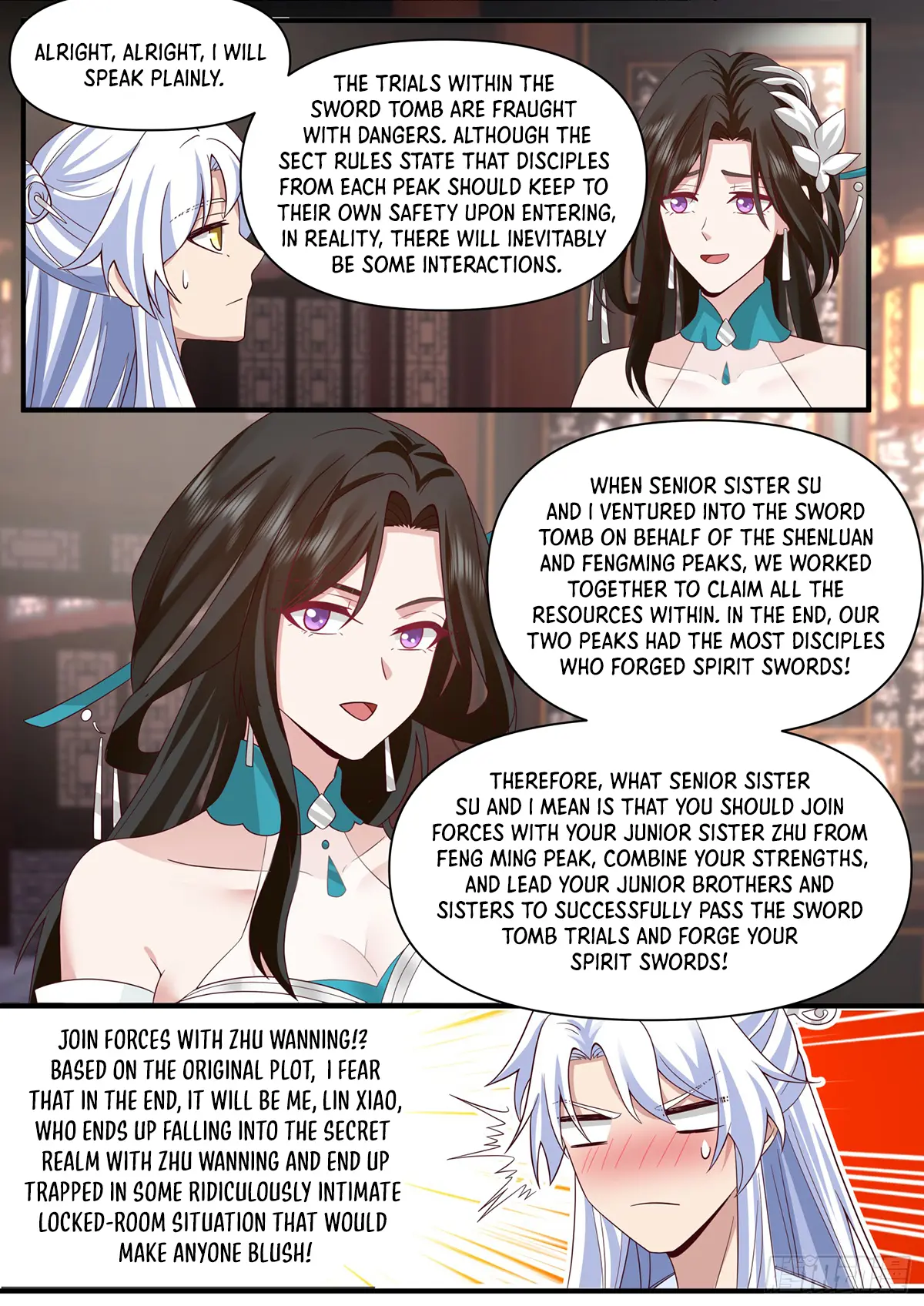My Junior Sisters Are Obsessed With Me Chapter 101 — Page 9