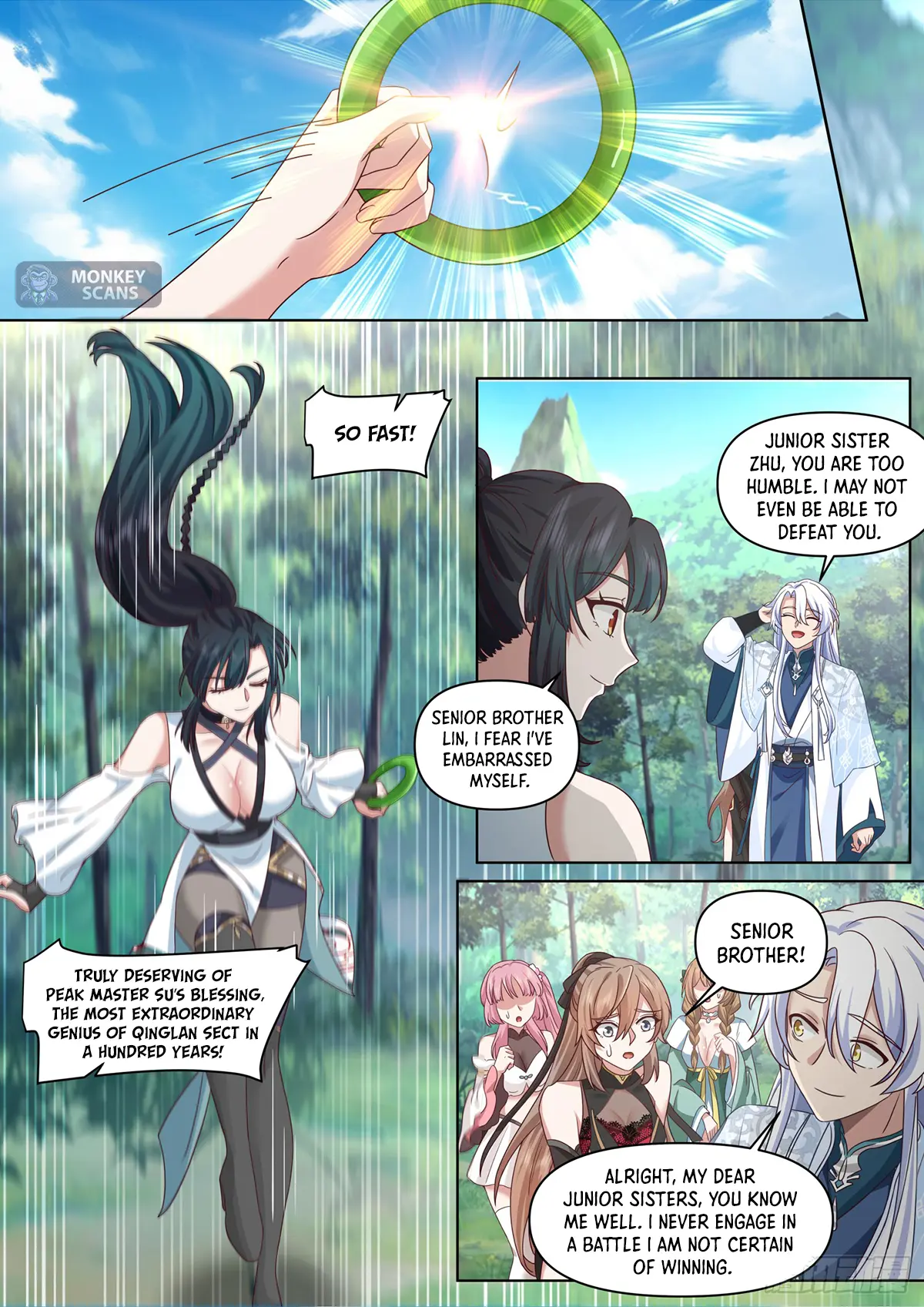 My Junior Sisters Are Obsessed With Me Chapter 104 — Page 3