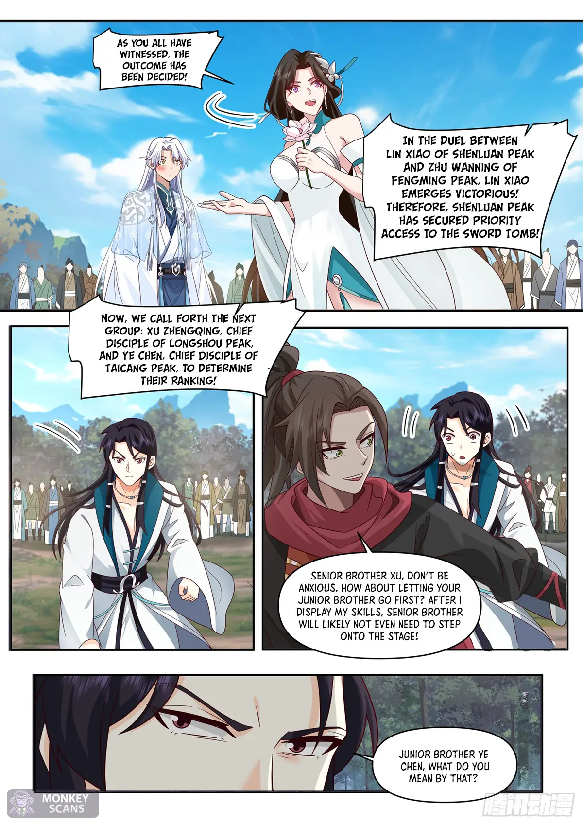 My Junior Sisters Are Obsessed With Me Chapter 104 — Page 9