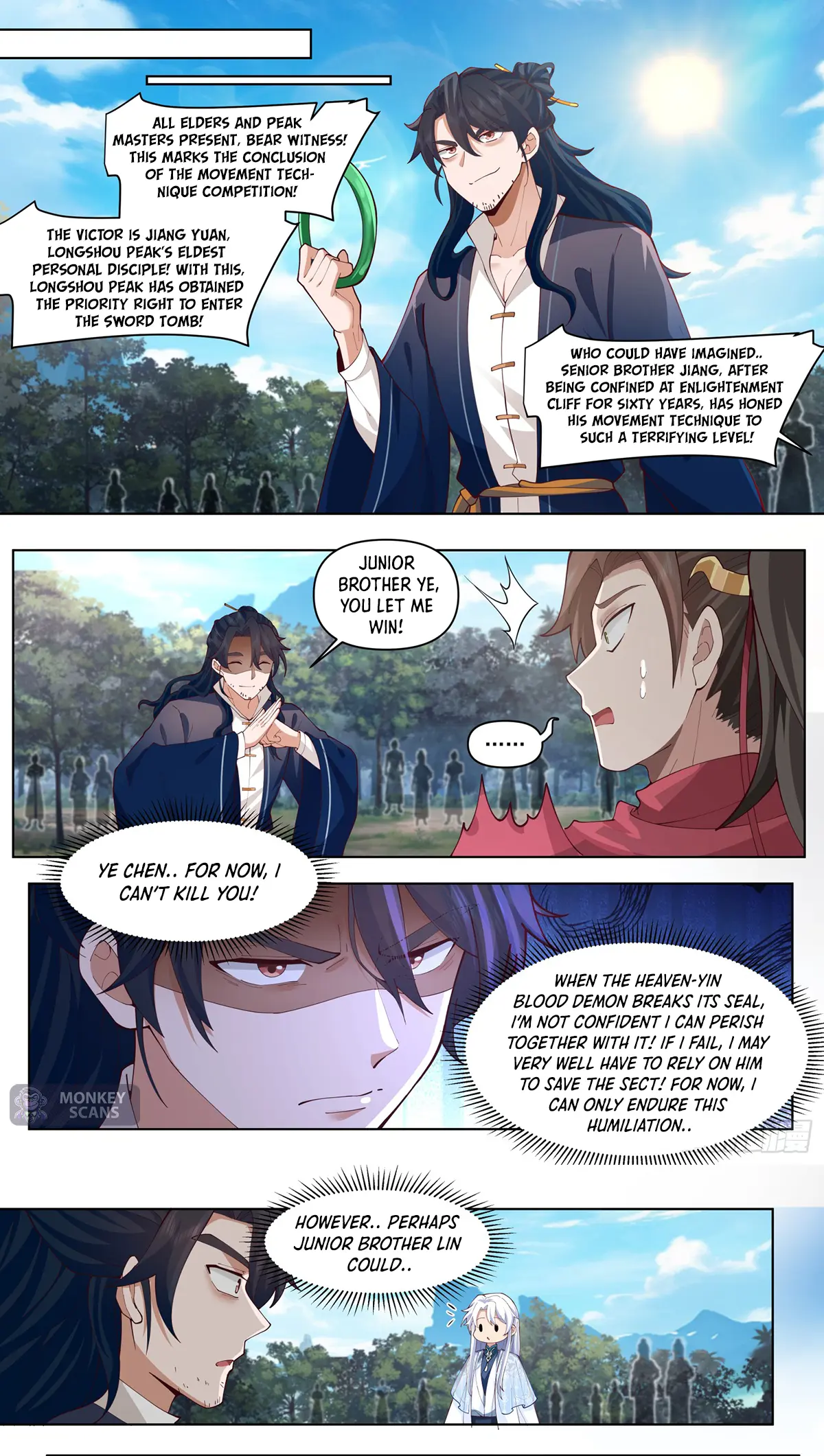 My Junior Sisters Are Obsessed With Me Chapter 105 — Page 3