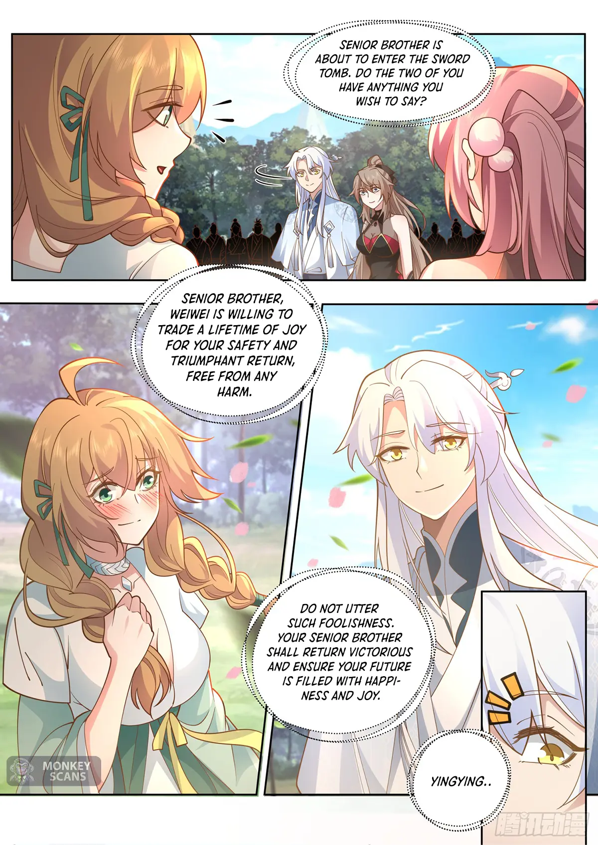 My Junior Sisters Are Obsessed With Me Chapter 105 — Page 11
