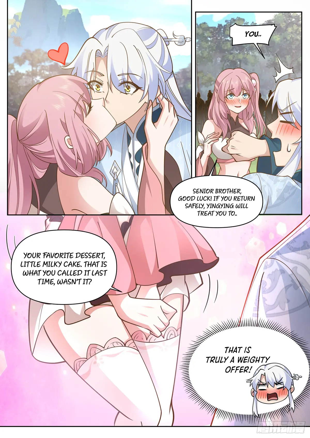 My Junior Sisters Are Obsessed With Me Chapter 105 — Page 12
