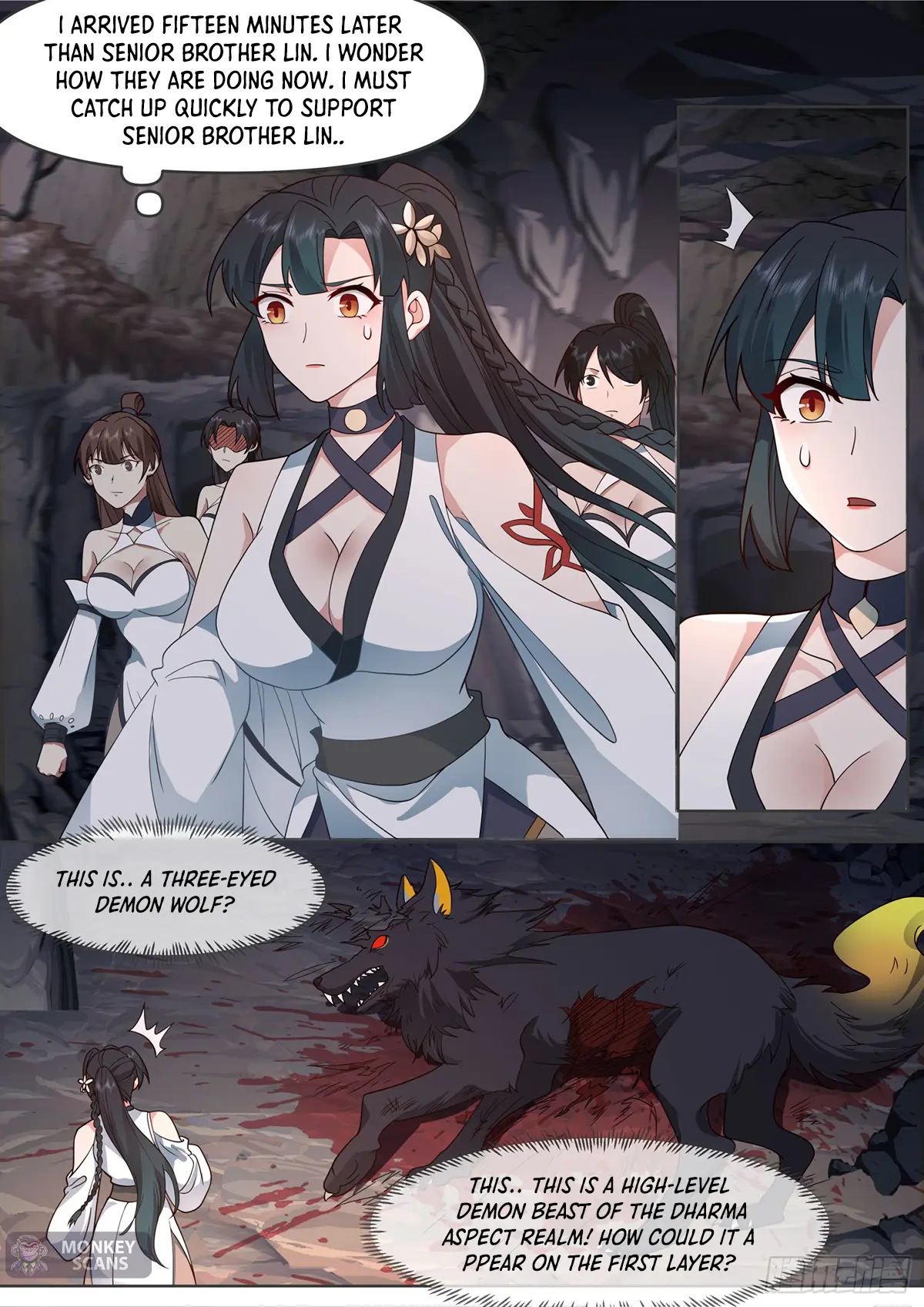 My Junior Sisters Are Obsessed With Me Chapter 107 — Page 3