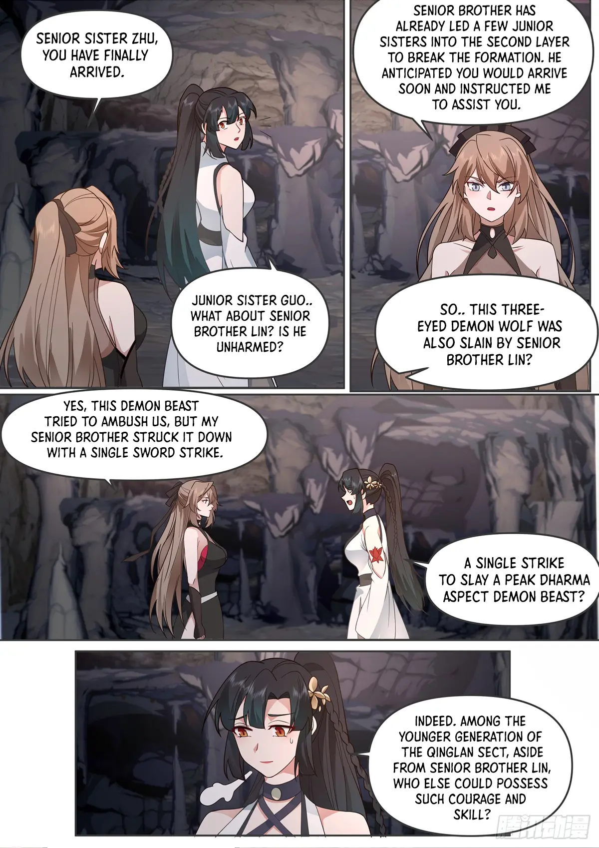 My Junior Sisters Are Obsessed With Me Chapter 107 — Page 4