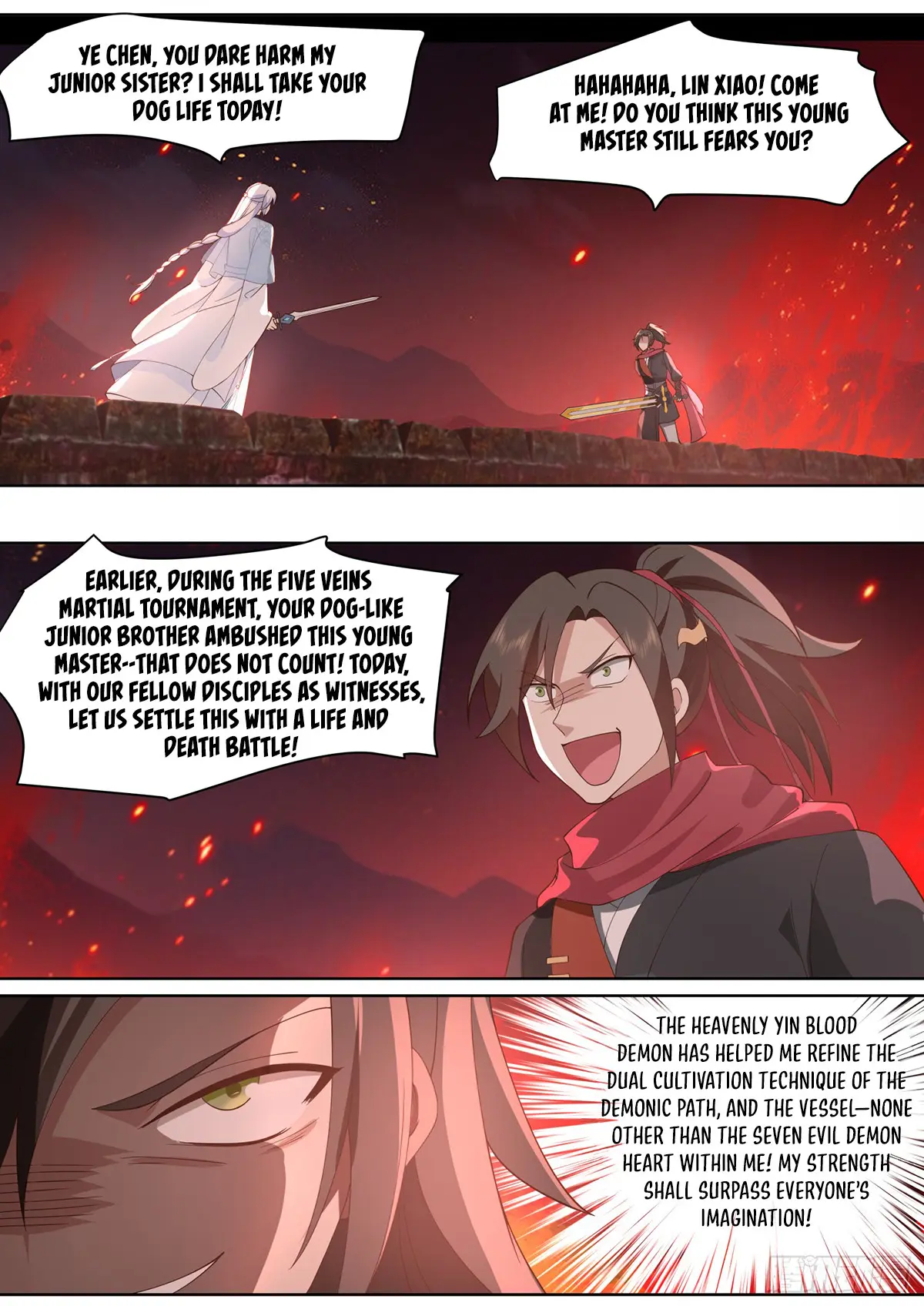 My Junior Sisters Are Obsessed With Me Chapter 109 — Page 8