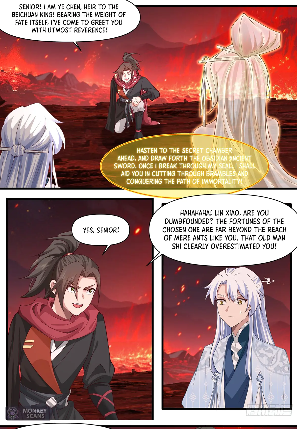 My Junior Sisters Are Obsessed With Me Chapter 110 — Page 3