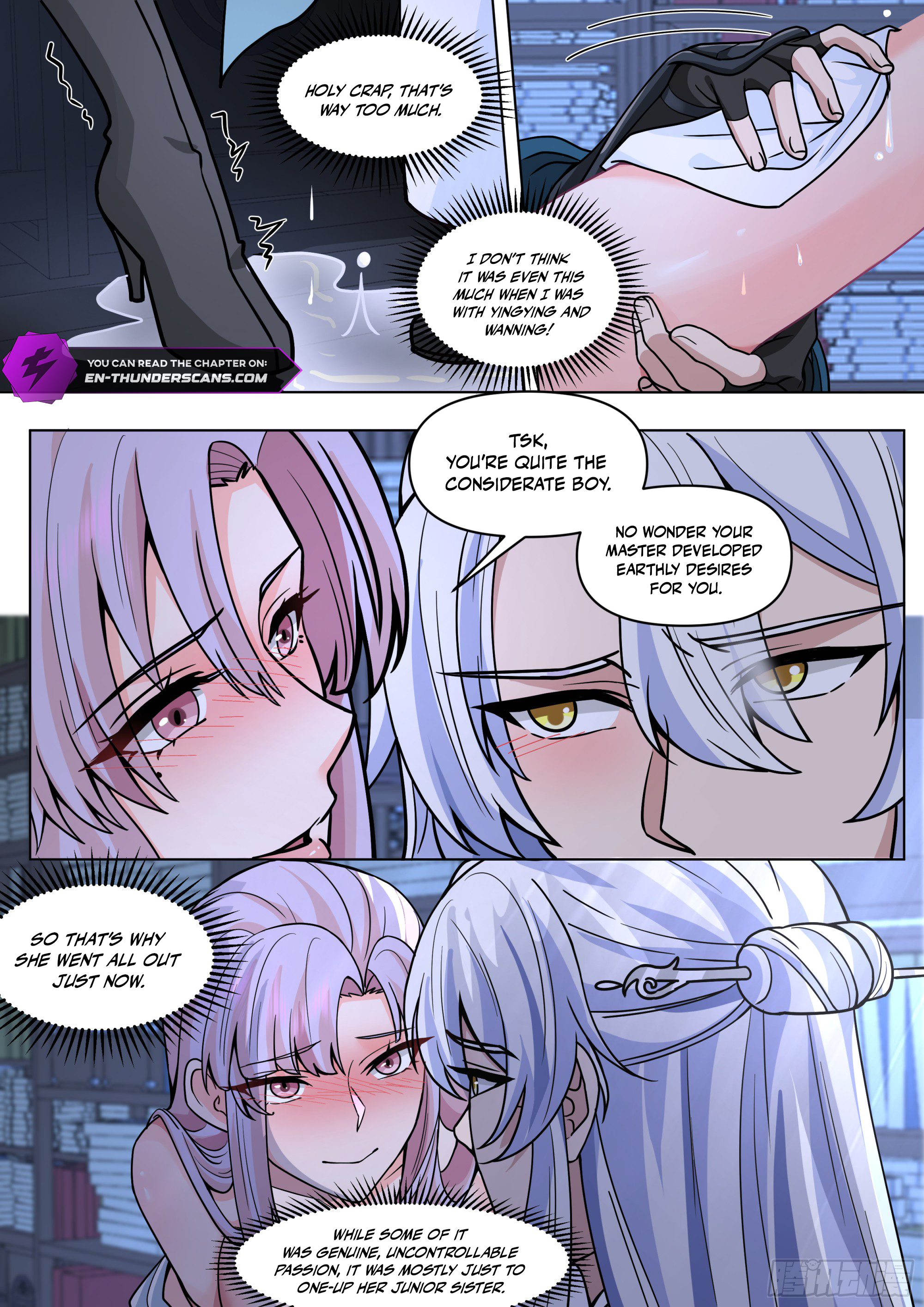 My Junior Sisters Are Obsessed With Me Chapter 171 — Page 5
