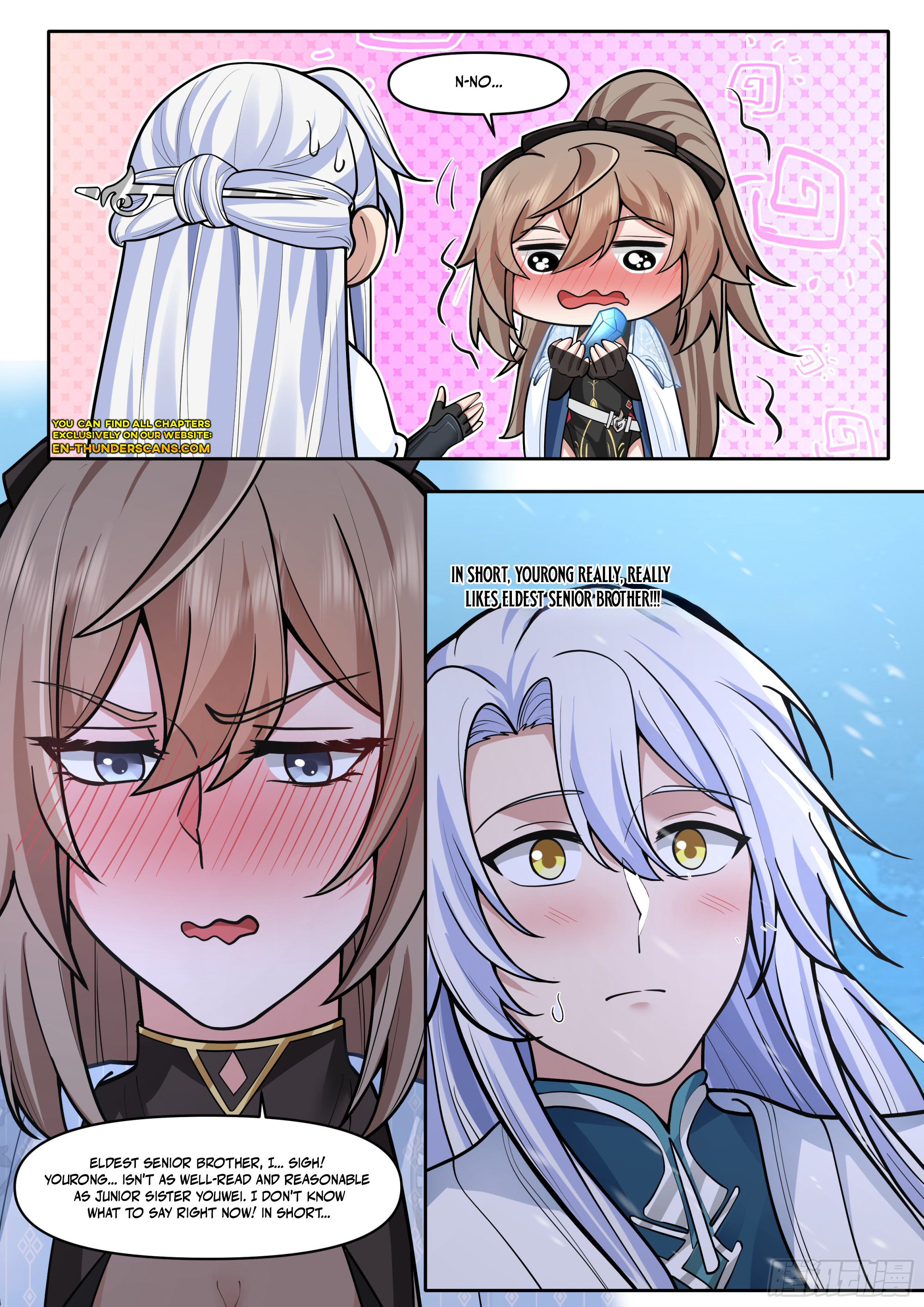 My Junior Sisters Are Obsessed With Me Chapter 175 — Page 4