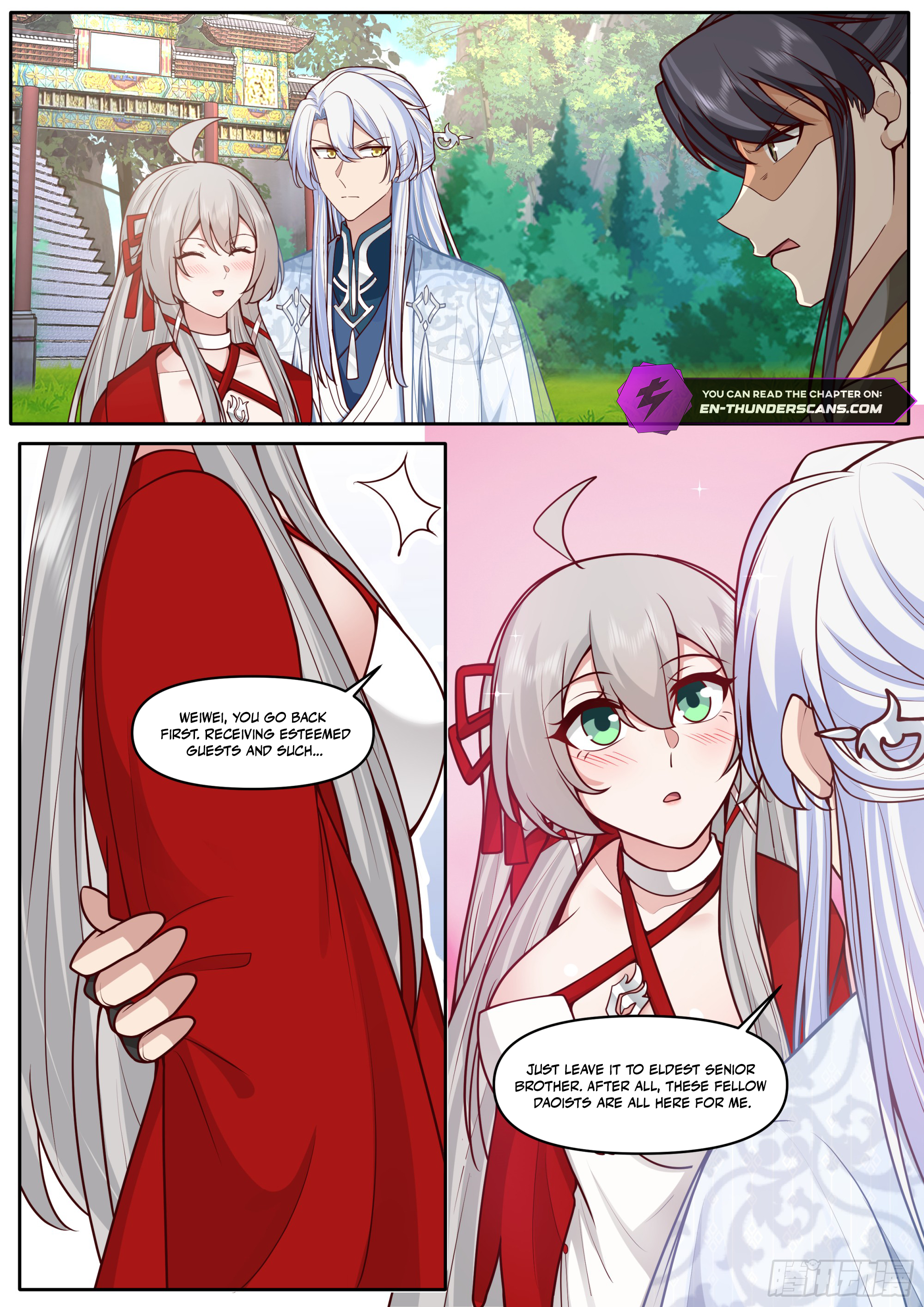 My Junior Sisters Are Obsessed With Me Chapter 183 — Page 2