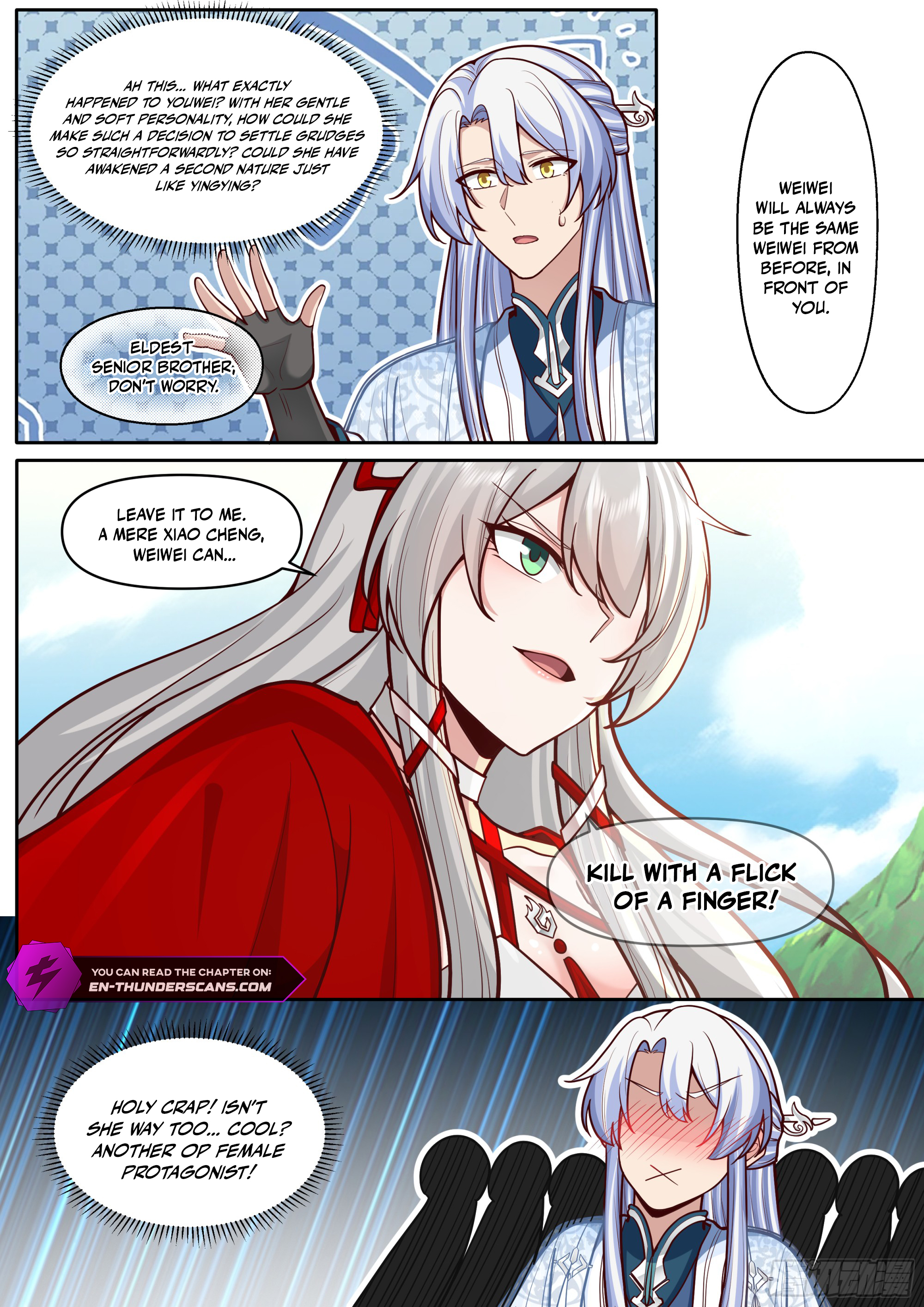My Junior Sisters Are Obsessed With Me Chapter 183 — Page 9