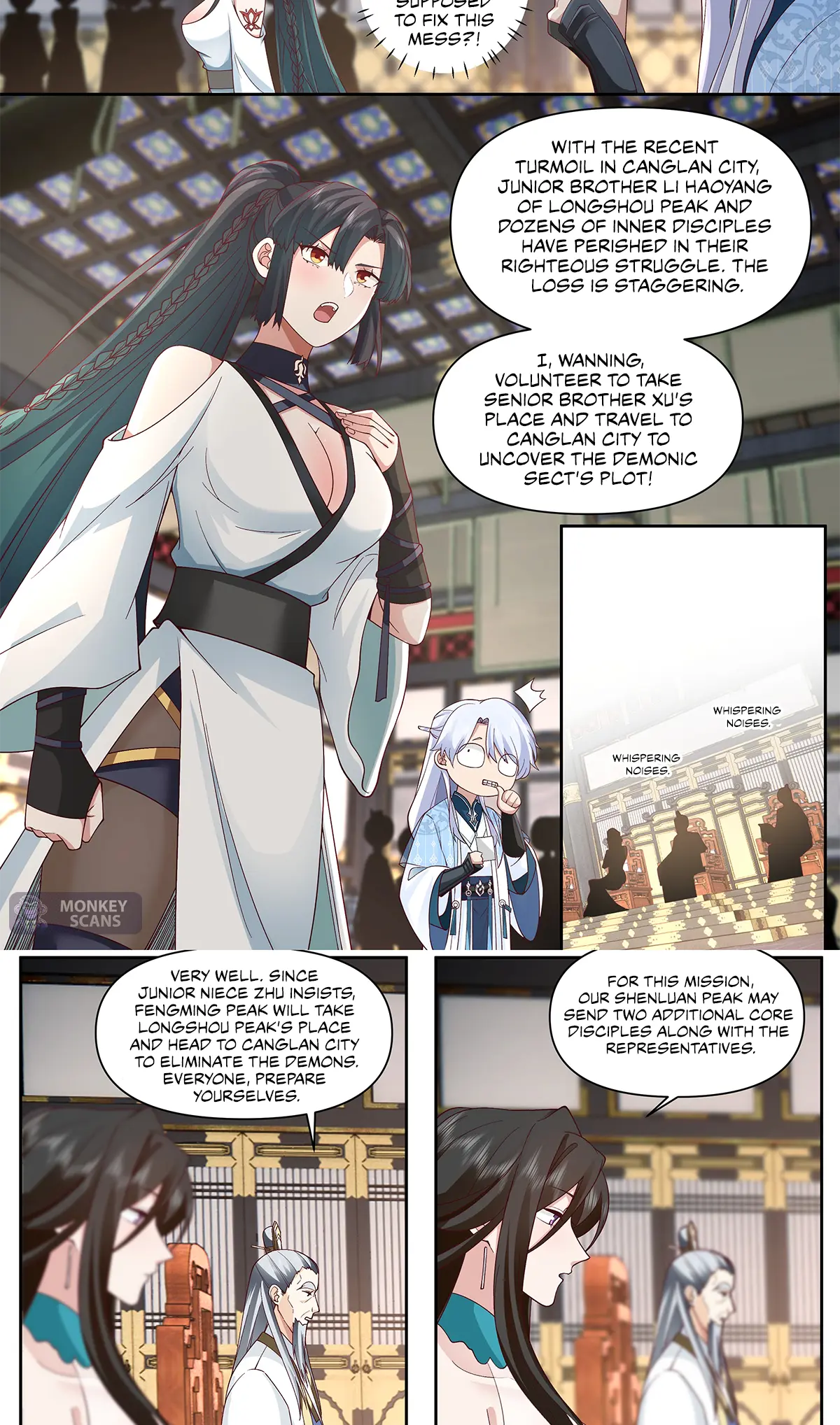 My Junior Sisters Are Obsessed With Me Chapter 58 — Page 9