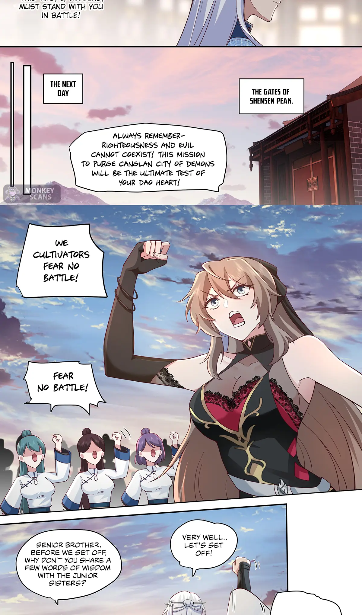 My Junior Sisters Are Obsessed With Me Chapter 58 — Page 11