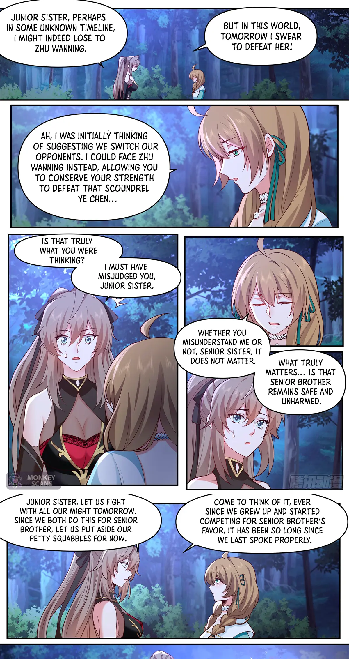 My Junior Sisters Are Obsessed With Me Chapter 71 — Page 8