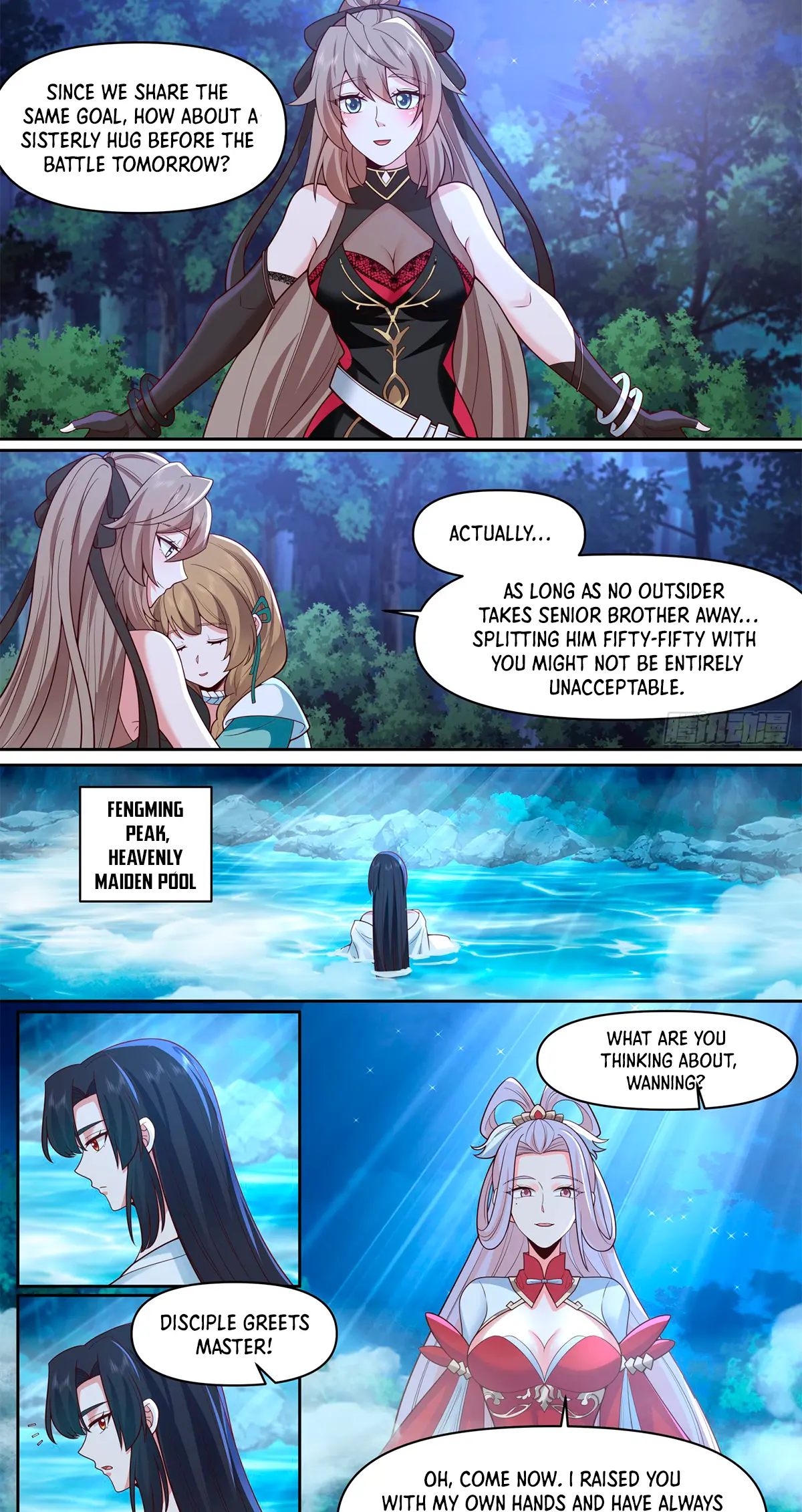 My Junior Sisters Are Obsessed With Me Chapter 71 — Page 9
