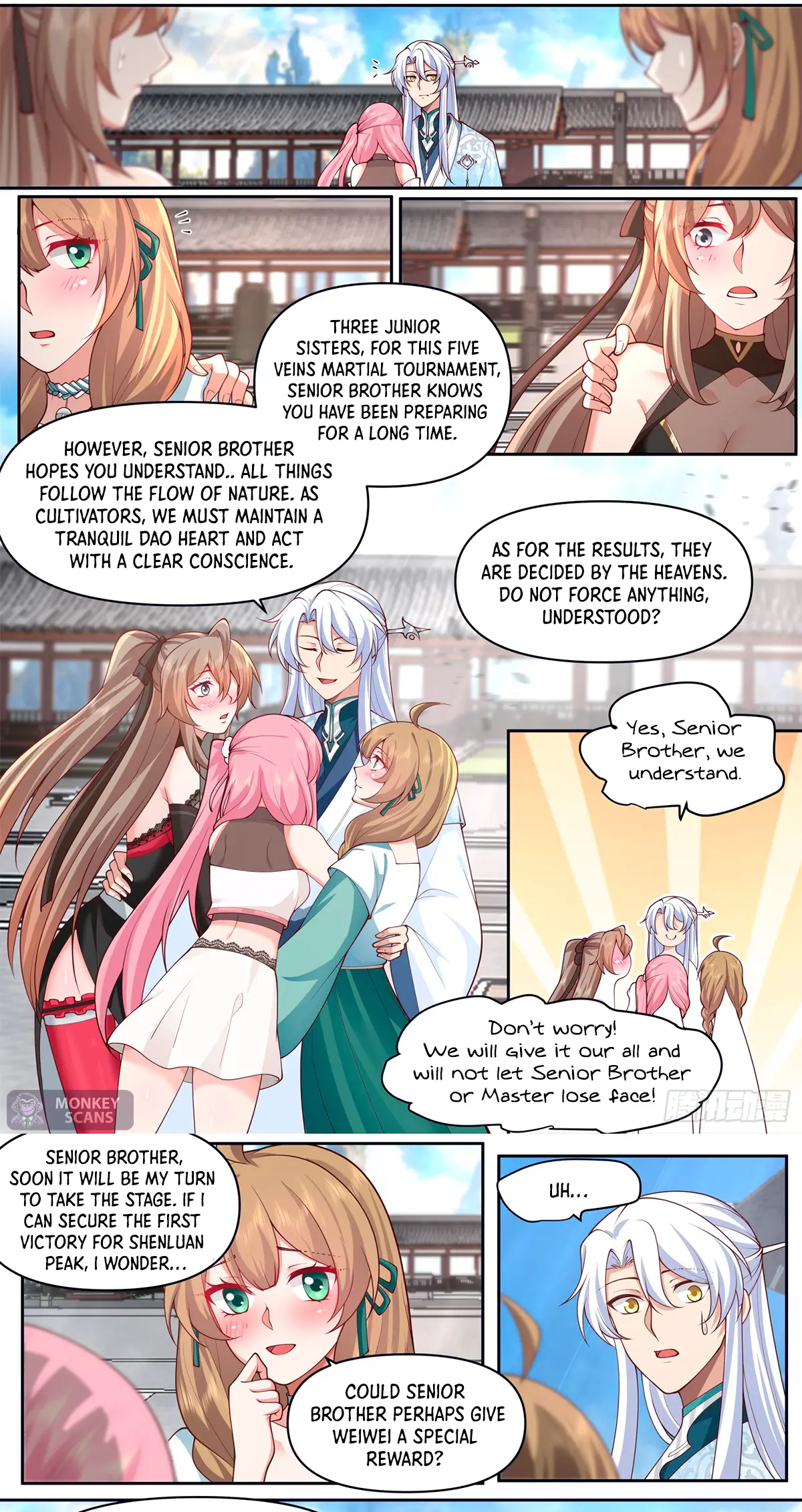 My Junior Sisters Are Obsessed With Me Chapter 73 — Page 7