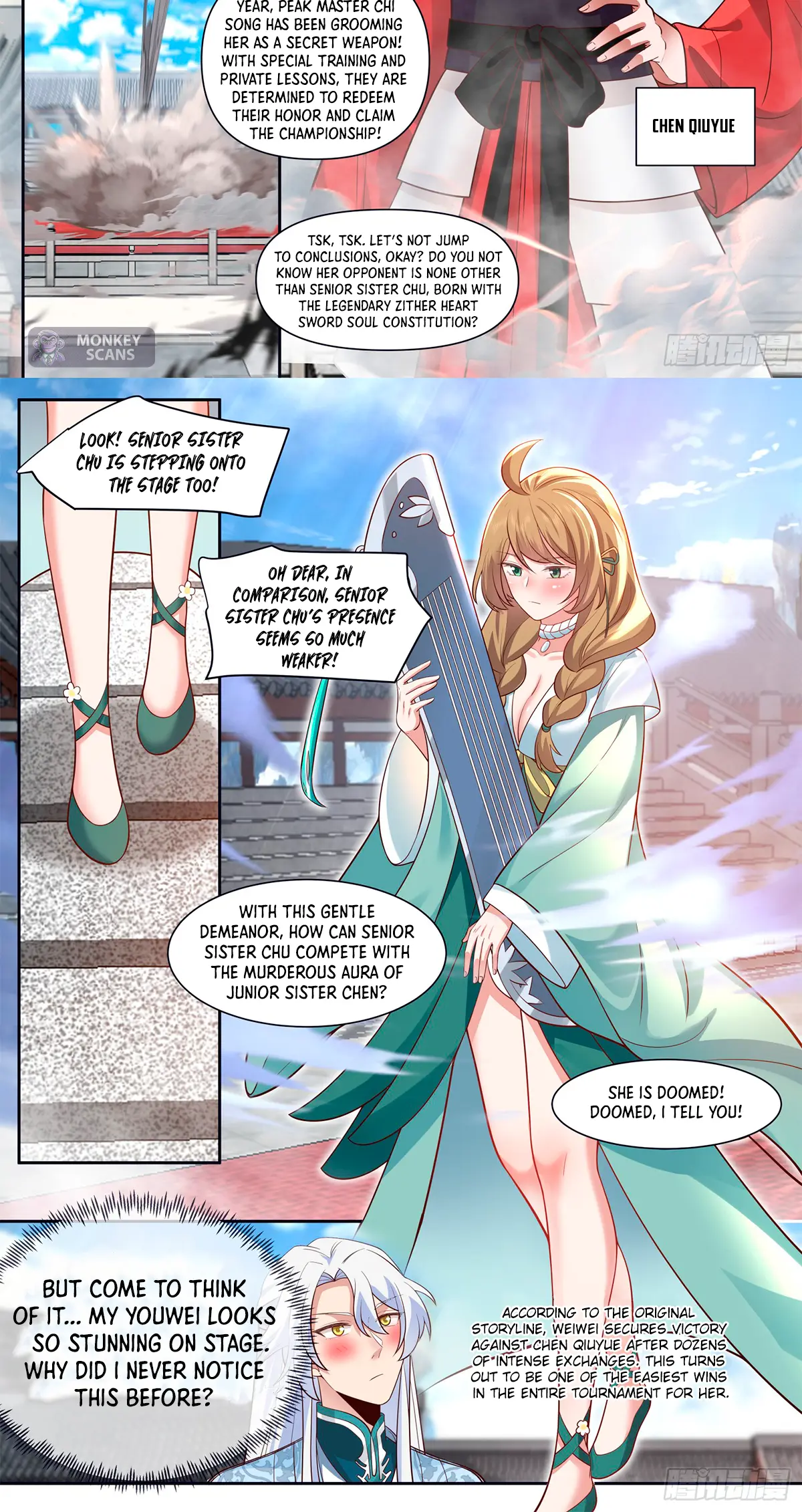 My Junior Sisters Are Obsessed With Me Chapter 73 — Page 9