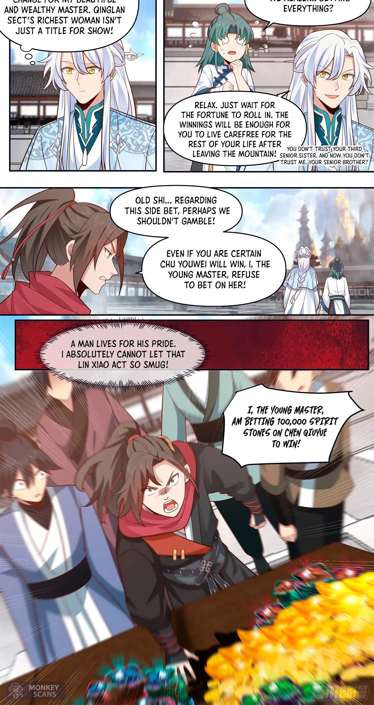 My Junior Sisters Are Obsessed With Me Chapter 73 — Page 12