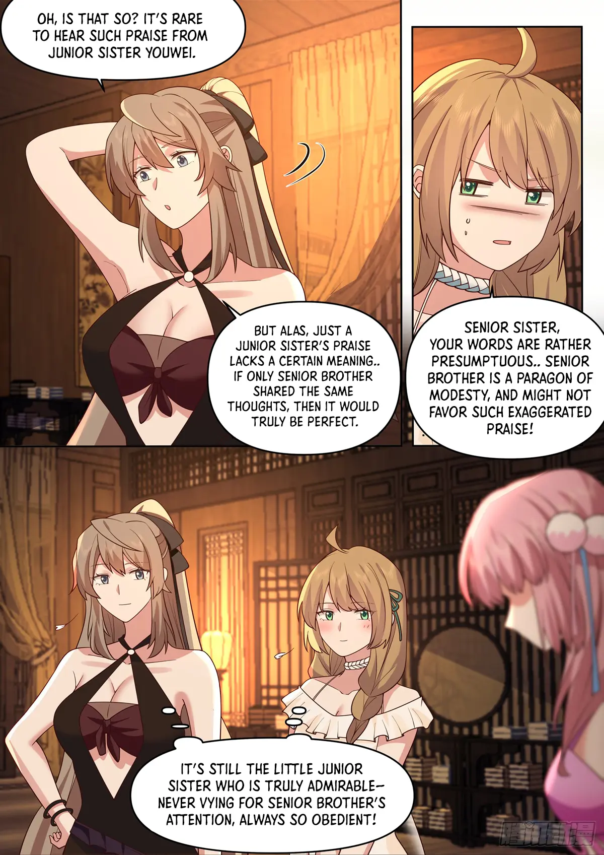 My Junior Sisters Are Obsessed With Me Chapter 85 — Page 9