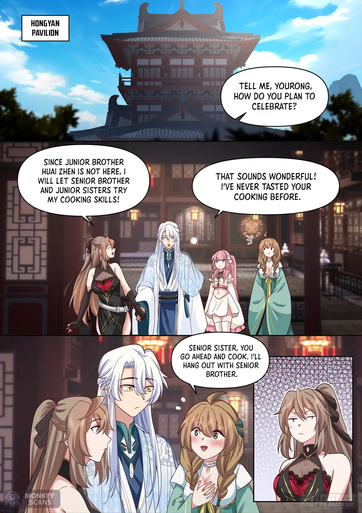 My Junior Sisters Are Obsessed With Me Chapter 99 — Page 11