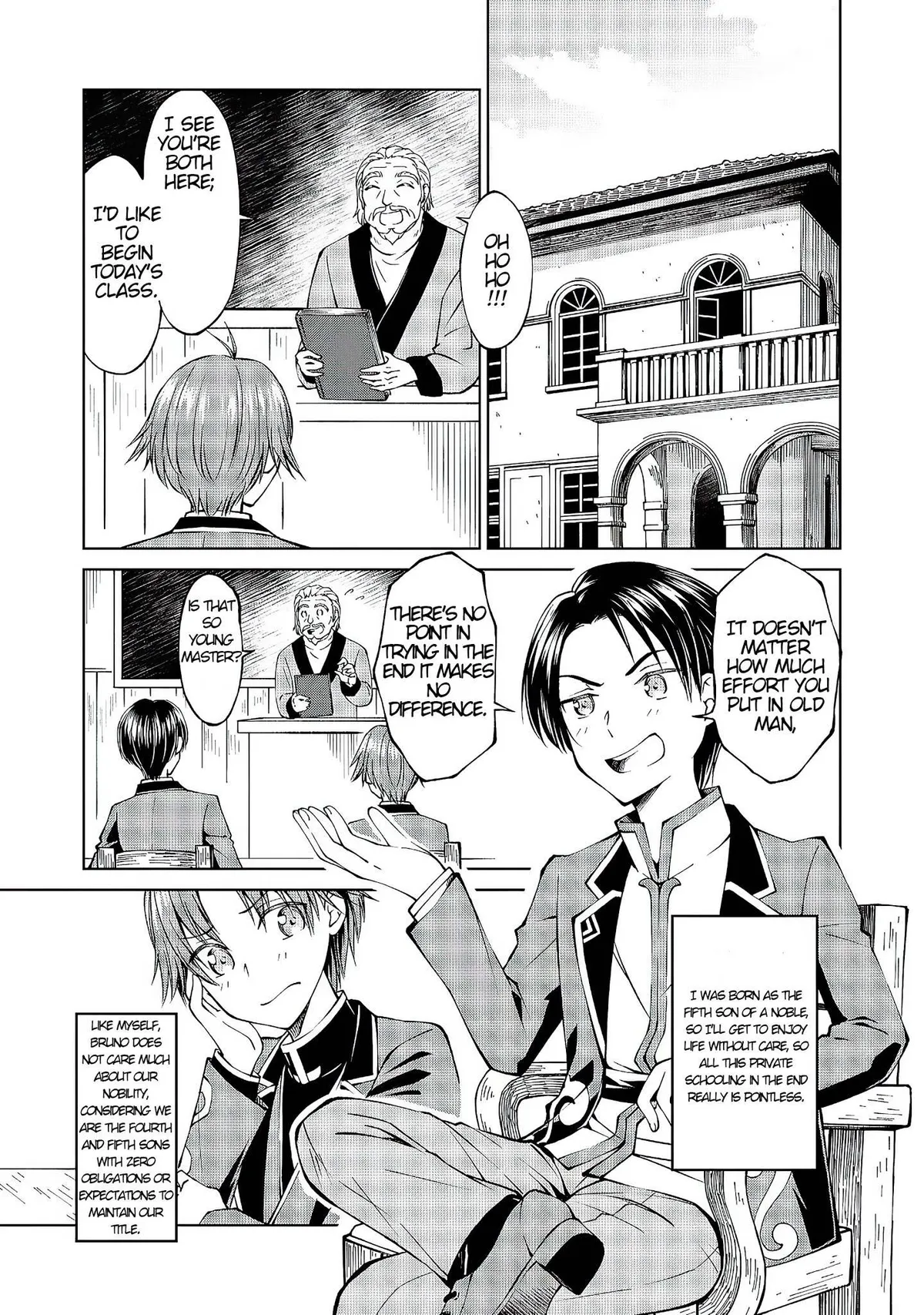 My Noble Family Is Headed for Ruin, so I May as Well Study Magic in My Free Time Chapter 1 — Page 16