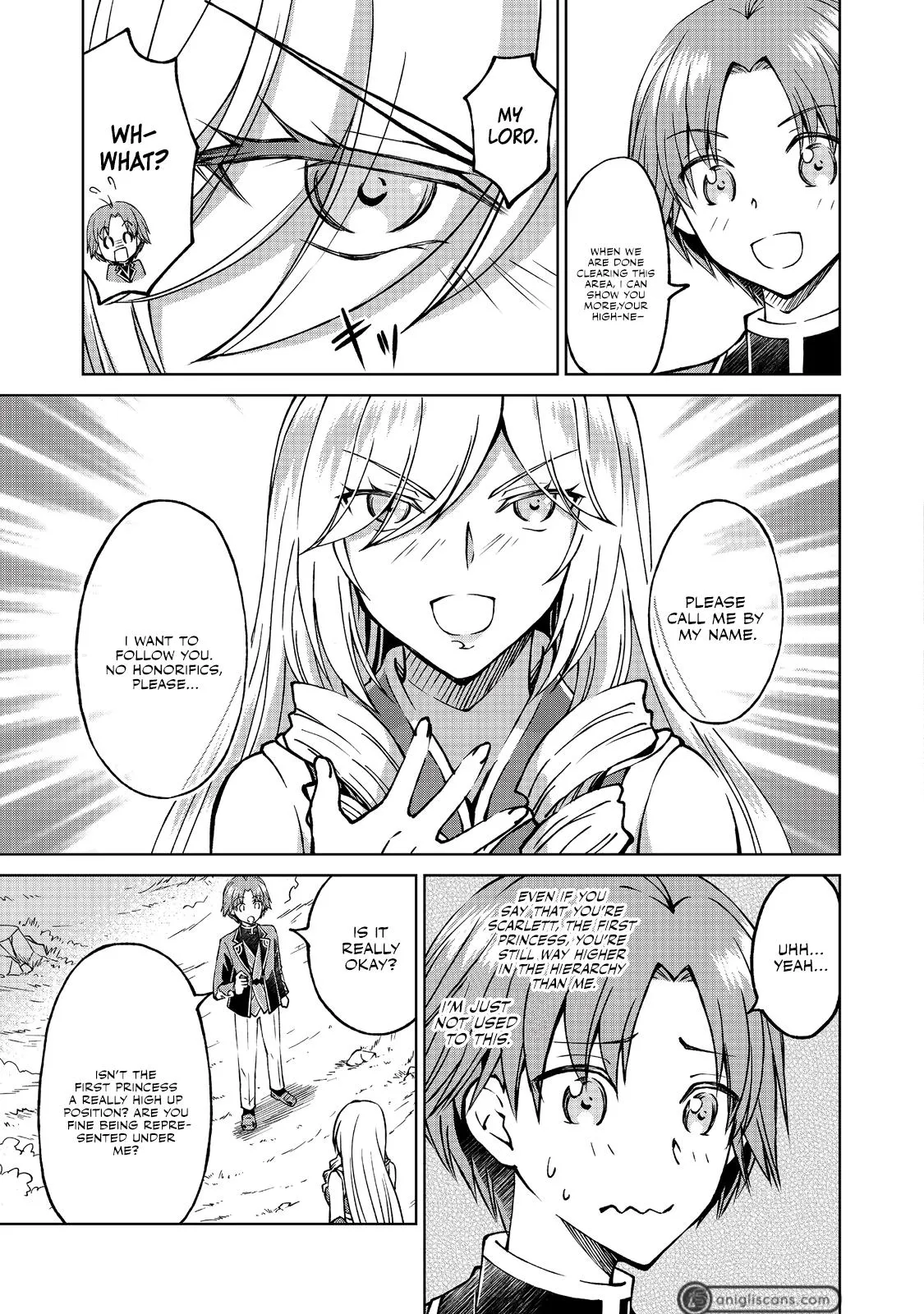 My Noble Family Is Headed for Ruin, so I May as Well Study Magic in My Free Time Chapter 12 — Page 4