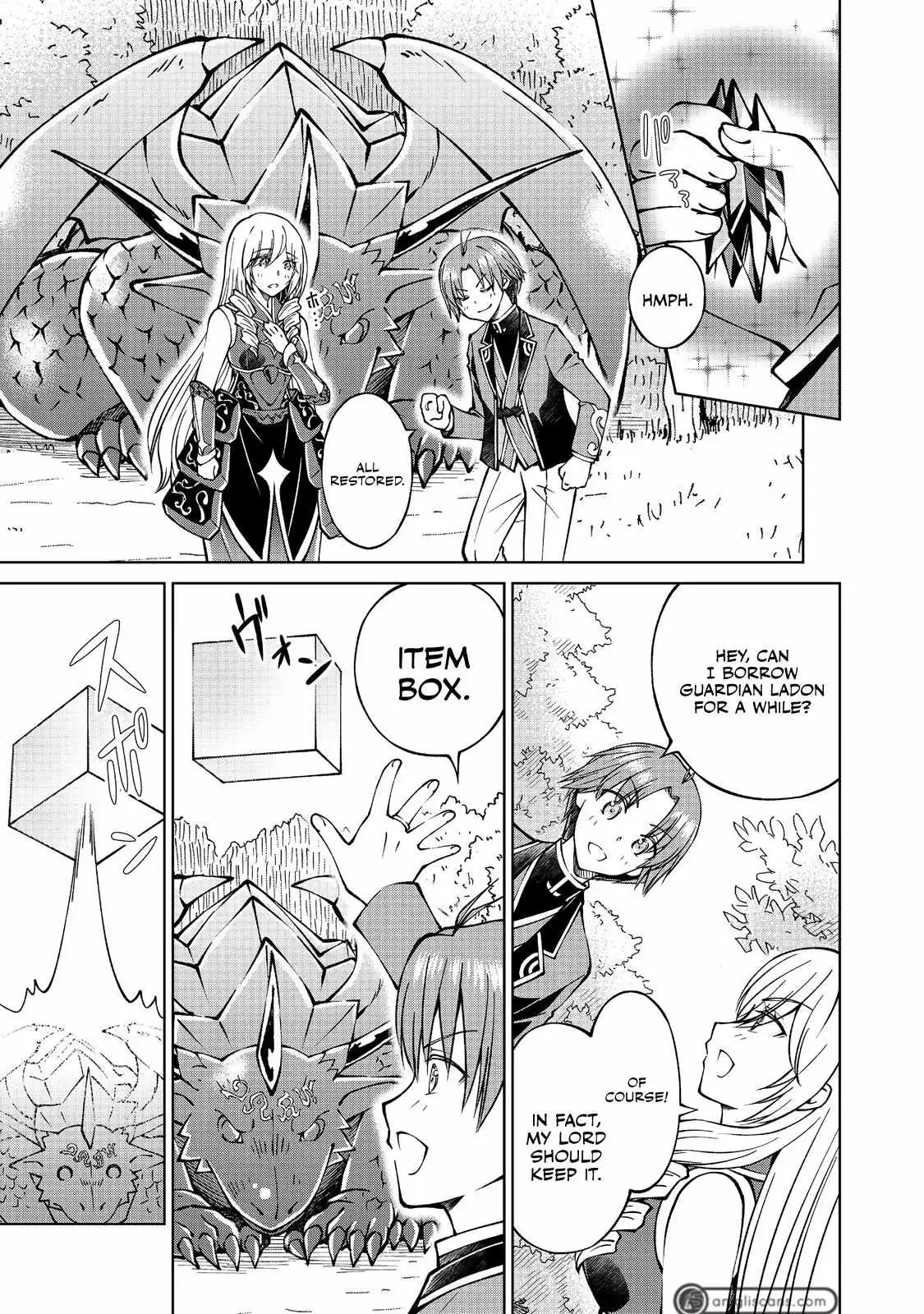 My Noble Family Is Headed for Ruin, so I May as Well Study Magic in My Free Time Chapter 14 — Page 3