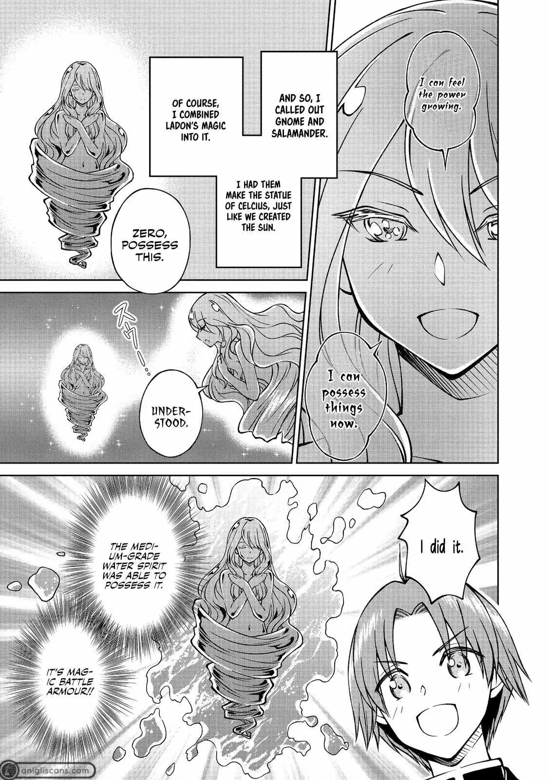 My Noble Family Is Headed for Ruin, so I May as Well Study Magic in My Free Time Chapter 15 — Page 21