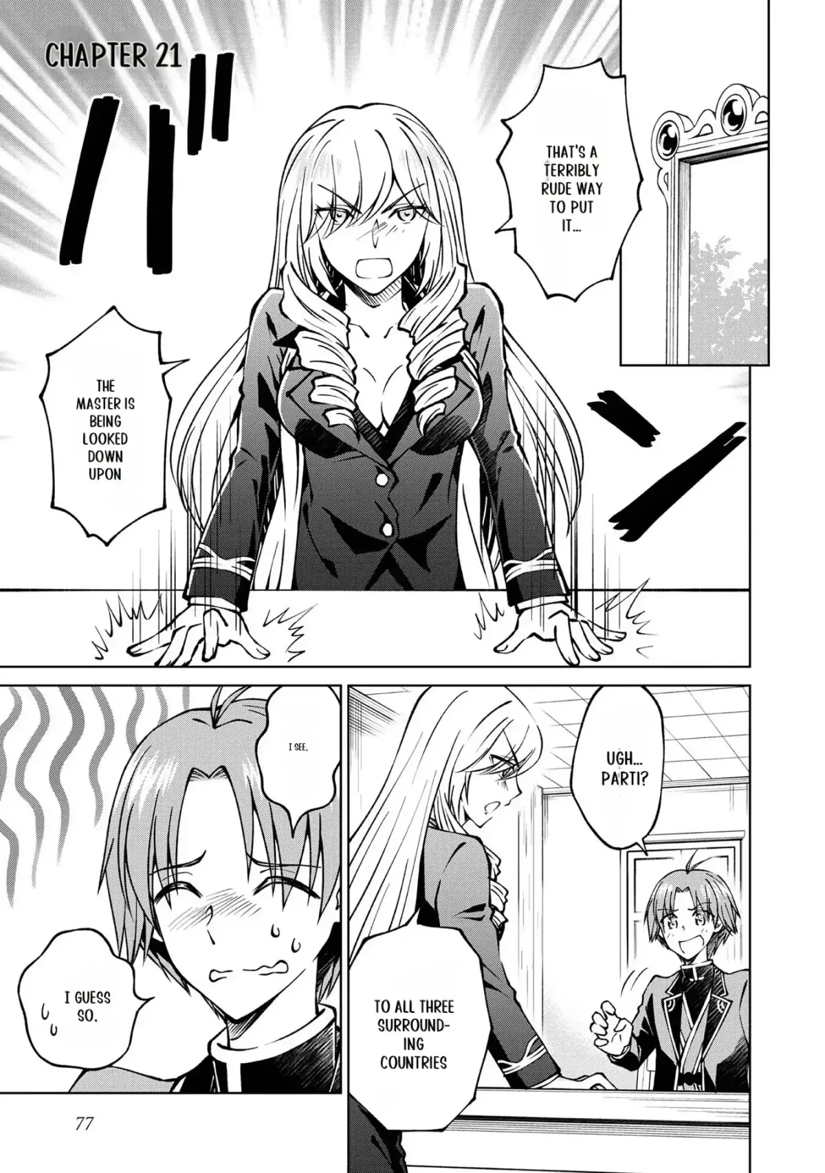 My Noble Family Is Headed for Ruin, so I May as Well Study Magic in My Free Time Chapter 21 — Page 2