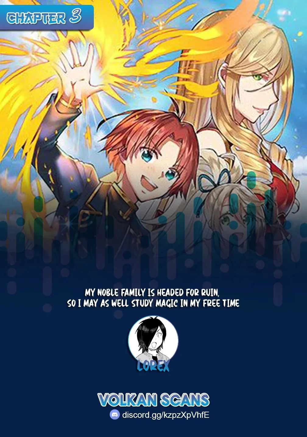 My Noble Family Is Headed for Ruin, so I May as Well Study Magic in My Free Time Chapter 3 — Page 1