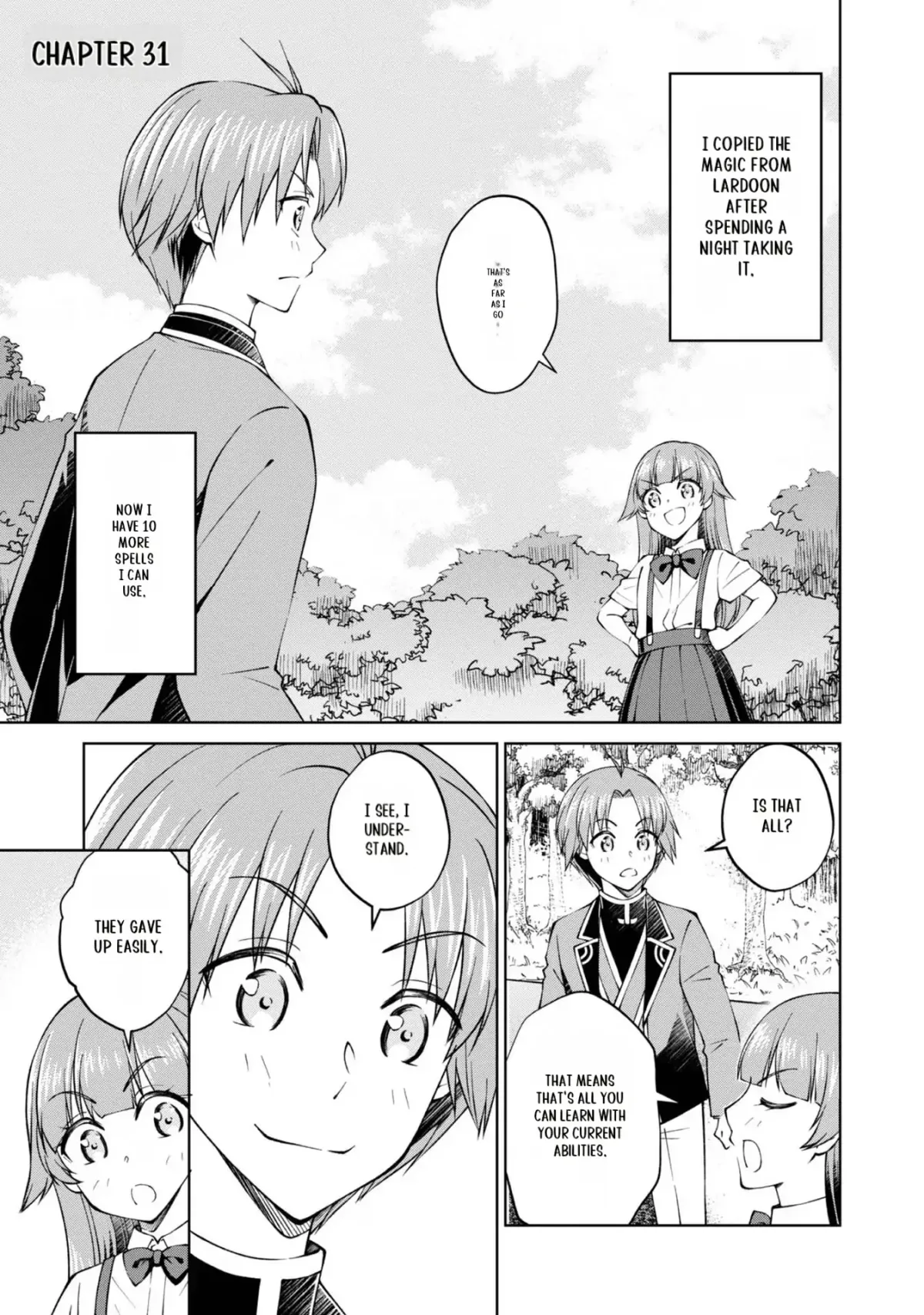 My Noble Family Is Headed for Ruin, so I May as Well Study Magic in My Free Time Chapter 31 — Page 2