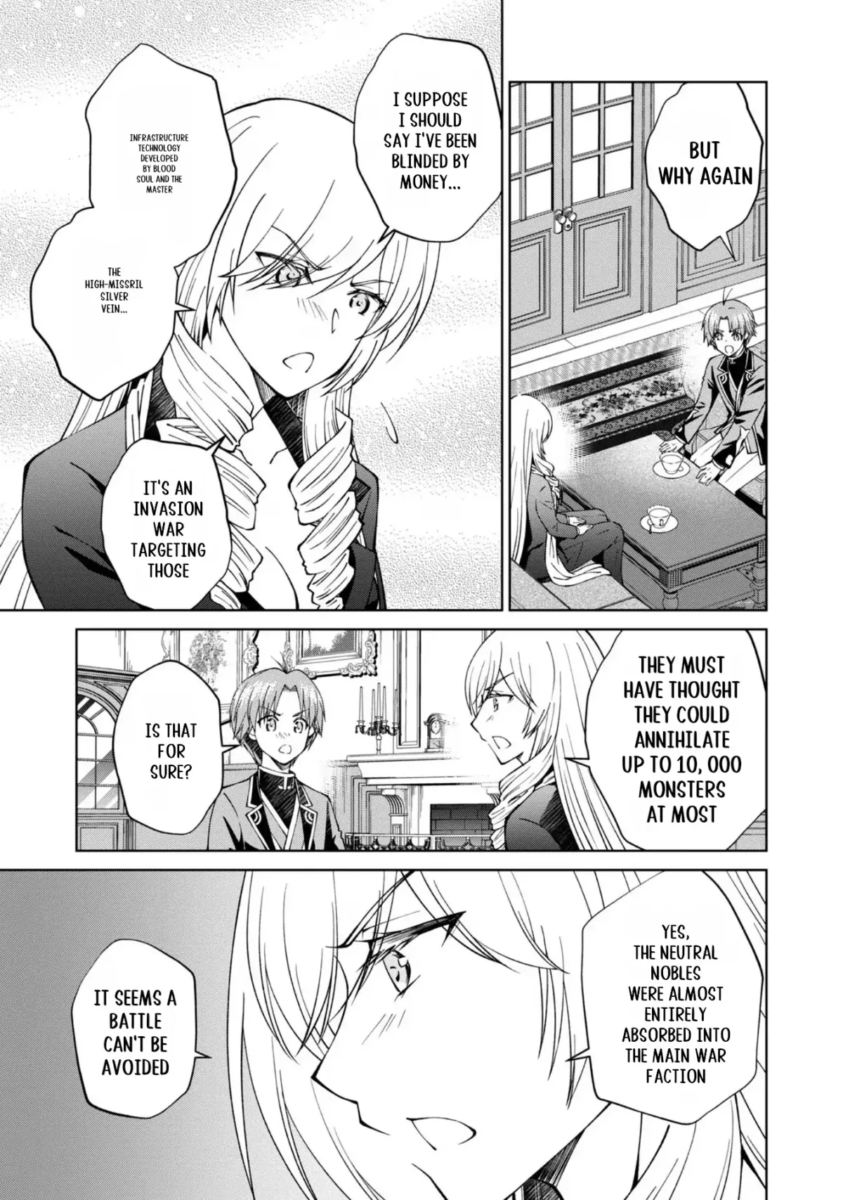 My Noble Family Is Headed for Ruin, so I May as Well Study Magic in My Free Time Chapter 32 — Page 9