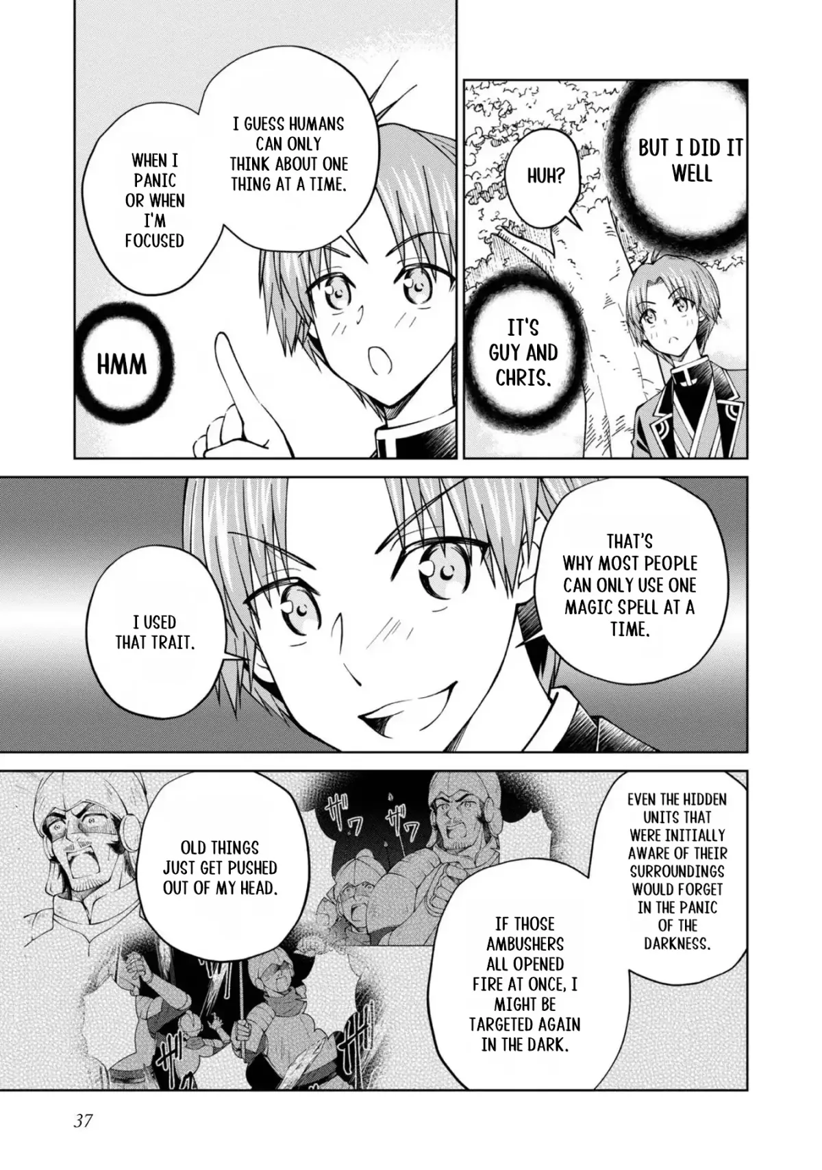 My Noble Family Is Headed for Ruin, so I May as Well Study Magic in My Free Time Chapter 33 — Page 34