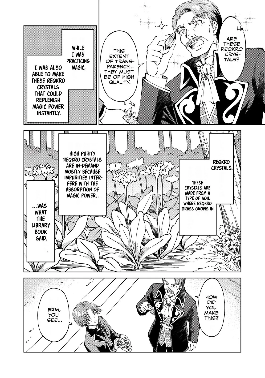 My Noble Family Is Headed for Ruin, so I May as Well Study Magic in My Free Time Chapter 4 — Page 2