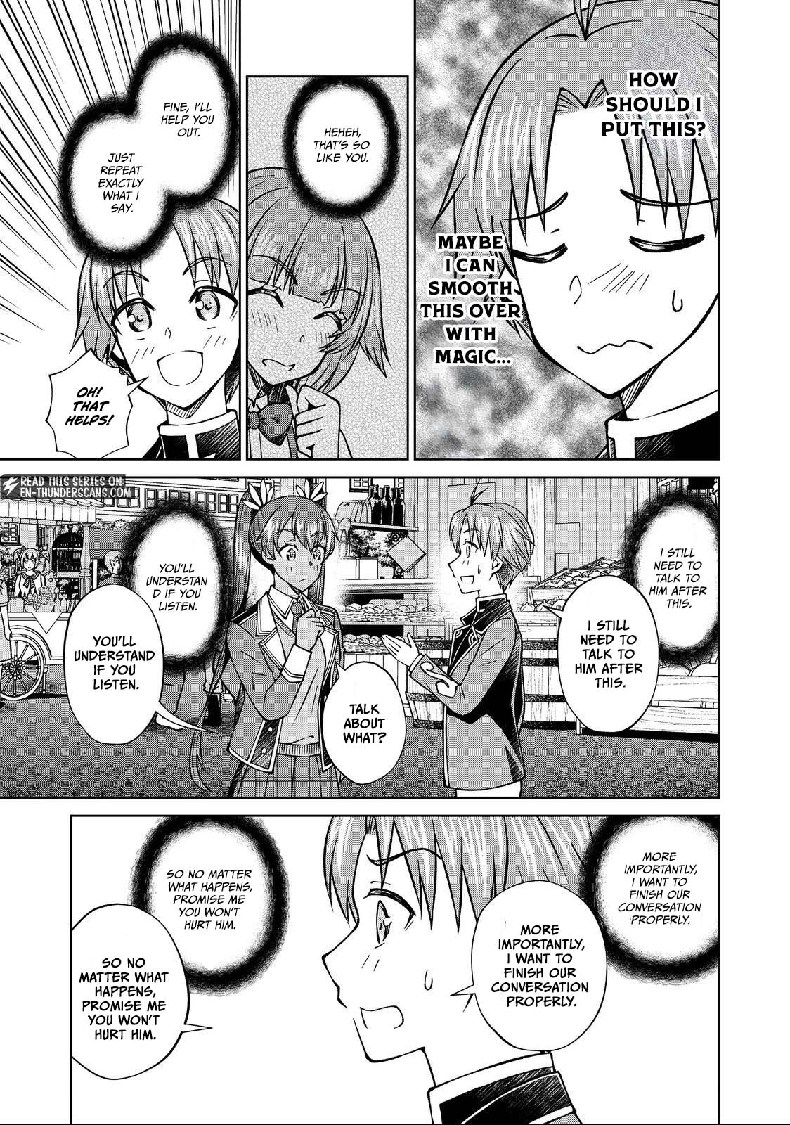 My Noble Family Is Headed for Ruin, so I May as Well Study Magic in My Free Time Chapter 49.2 — Page 9