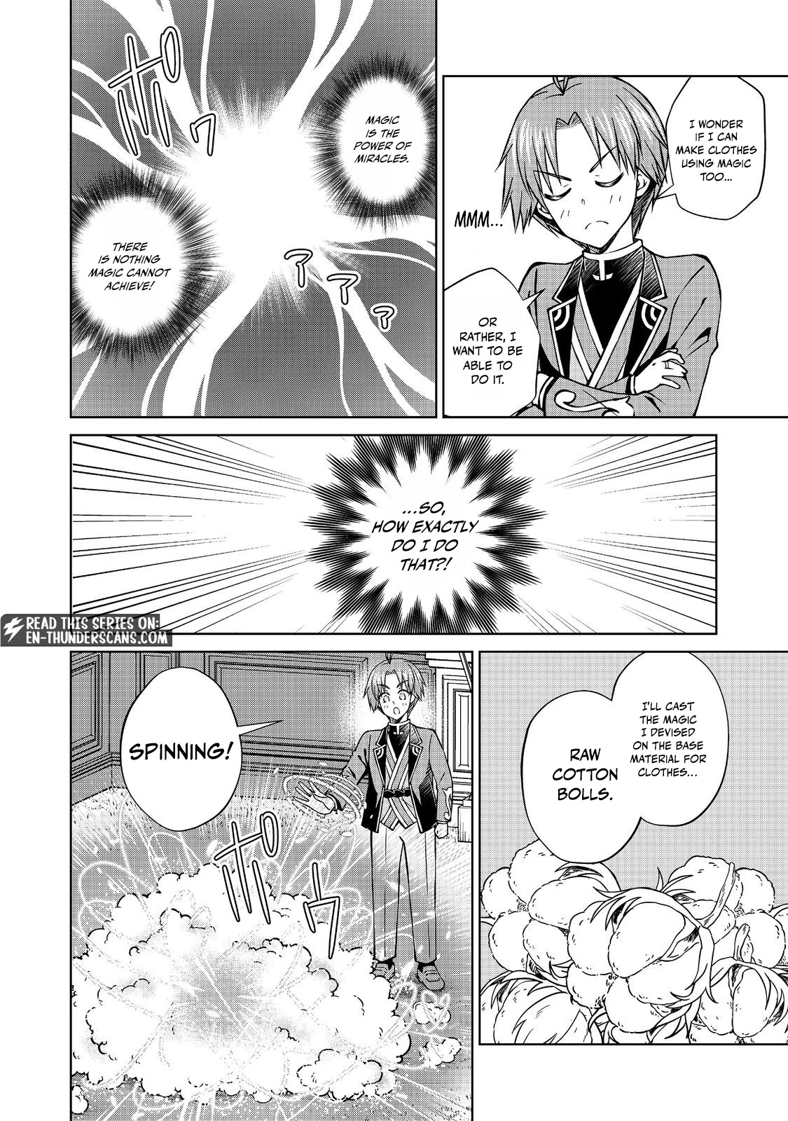 My Noble Family Is Headed for Ruin, so I May as Well Study Magic in My Free Time Chapter 51.1 — Page 10