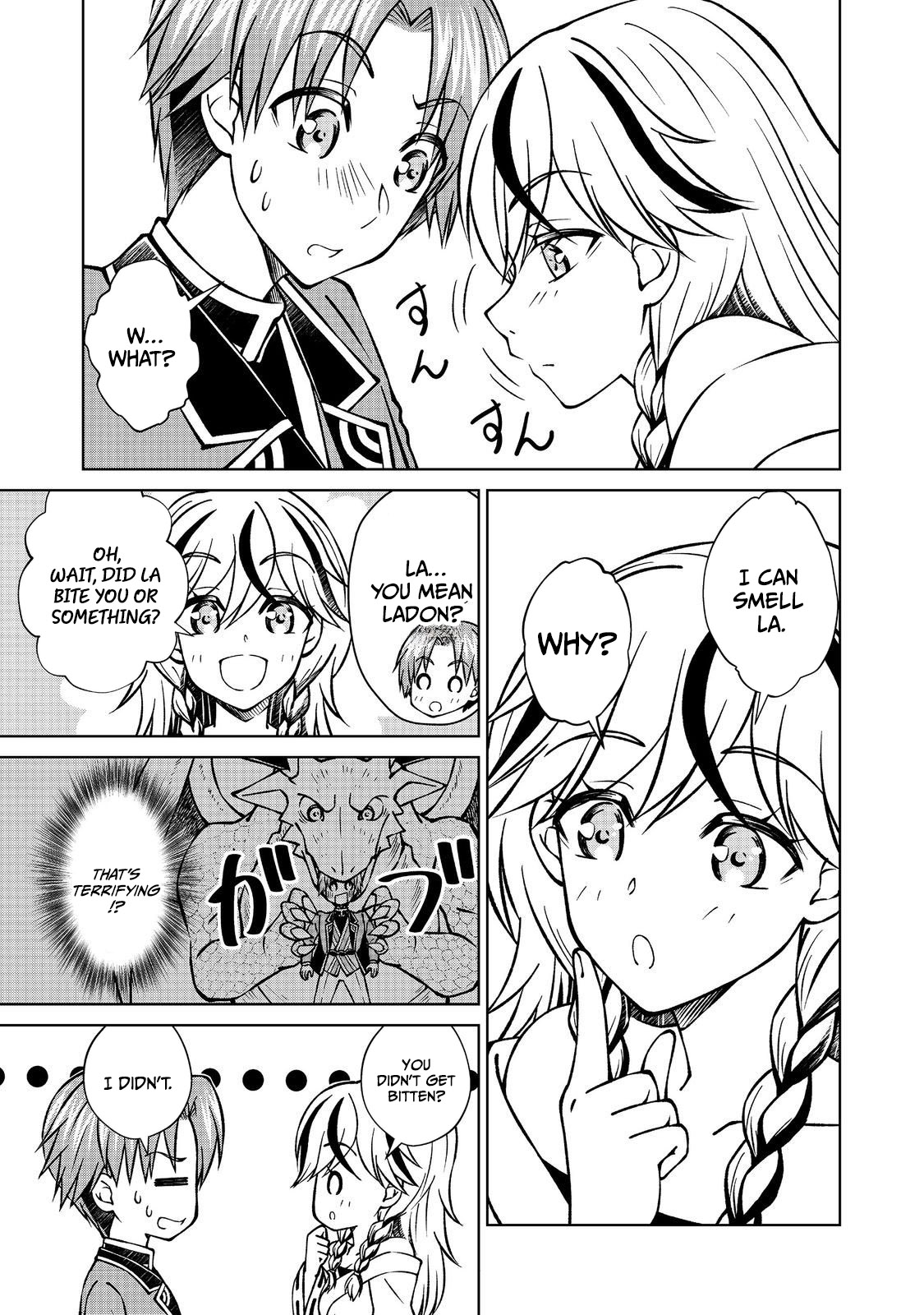 My Noble Family Is Headed for Ruin, so I May as Well Study Magic in My Free Time Chapter 54.1 — Page 4