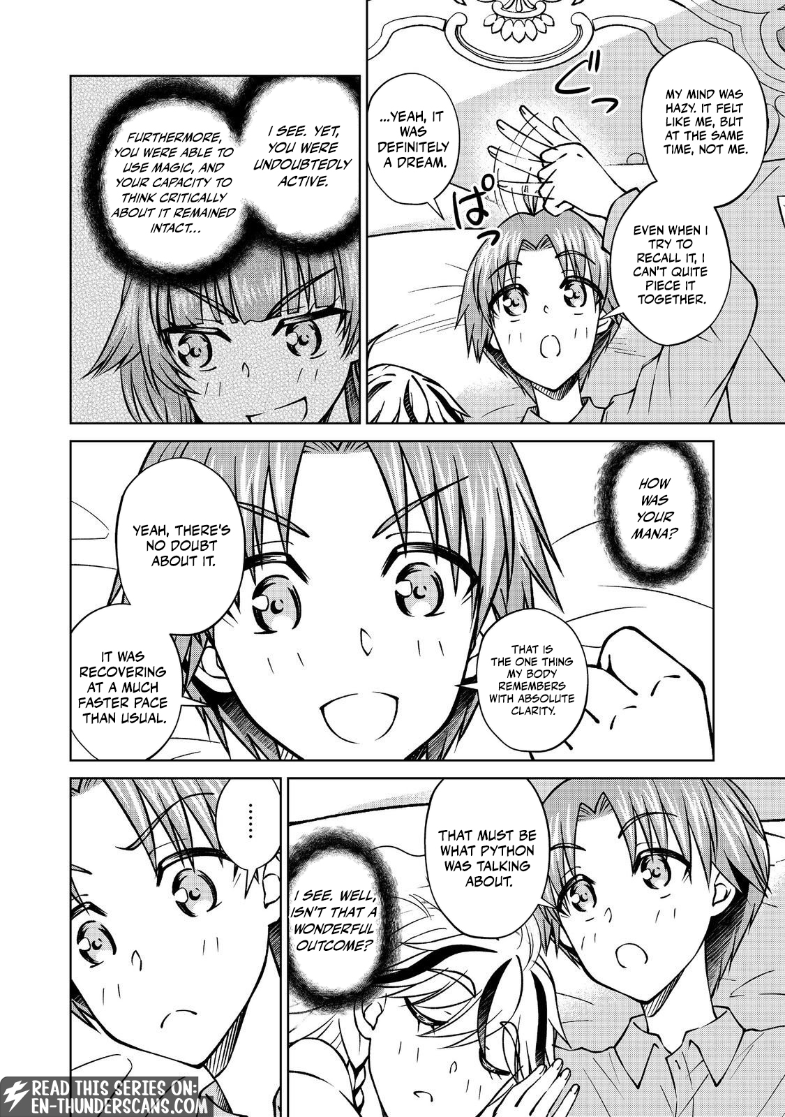 My Noble Family Is Headed for Ruin, so I May as Well Study Magic in My Free Time Chapter 55 — Page 32