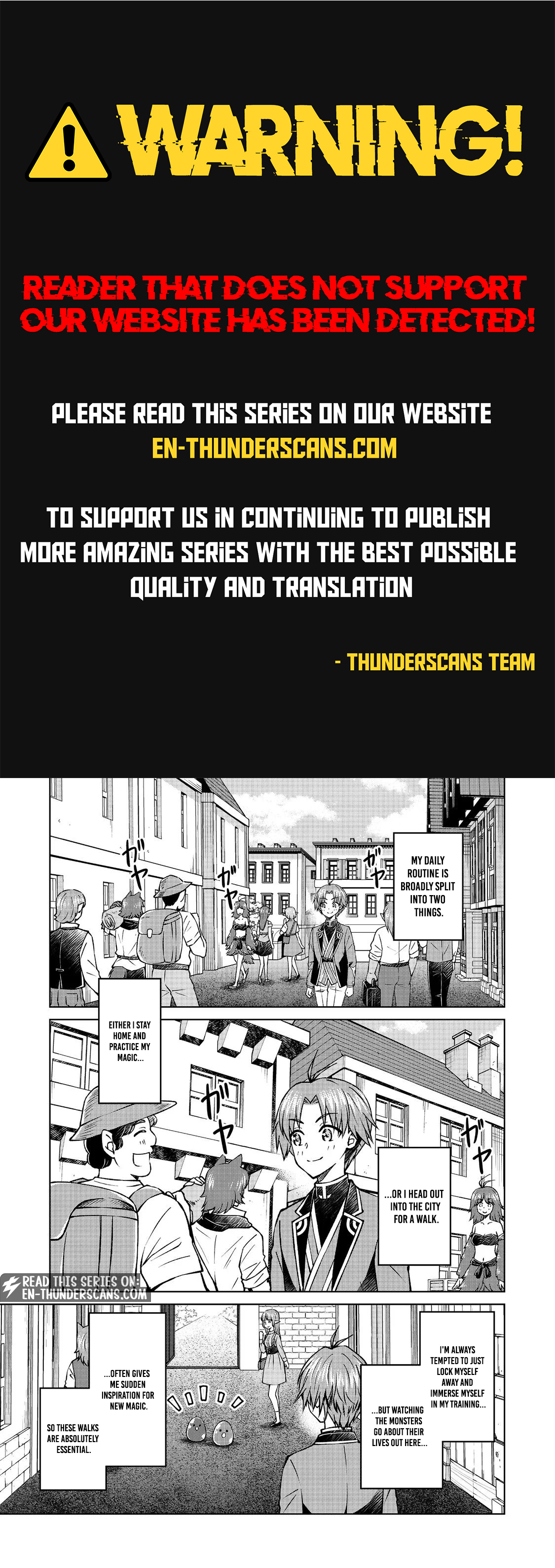 My Noble Family Is Headed for Ruin, so I May as Well Study Magic in My Free Time Chapter 56.1 — Page 1