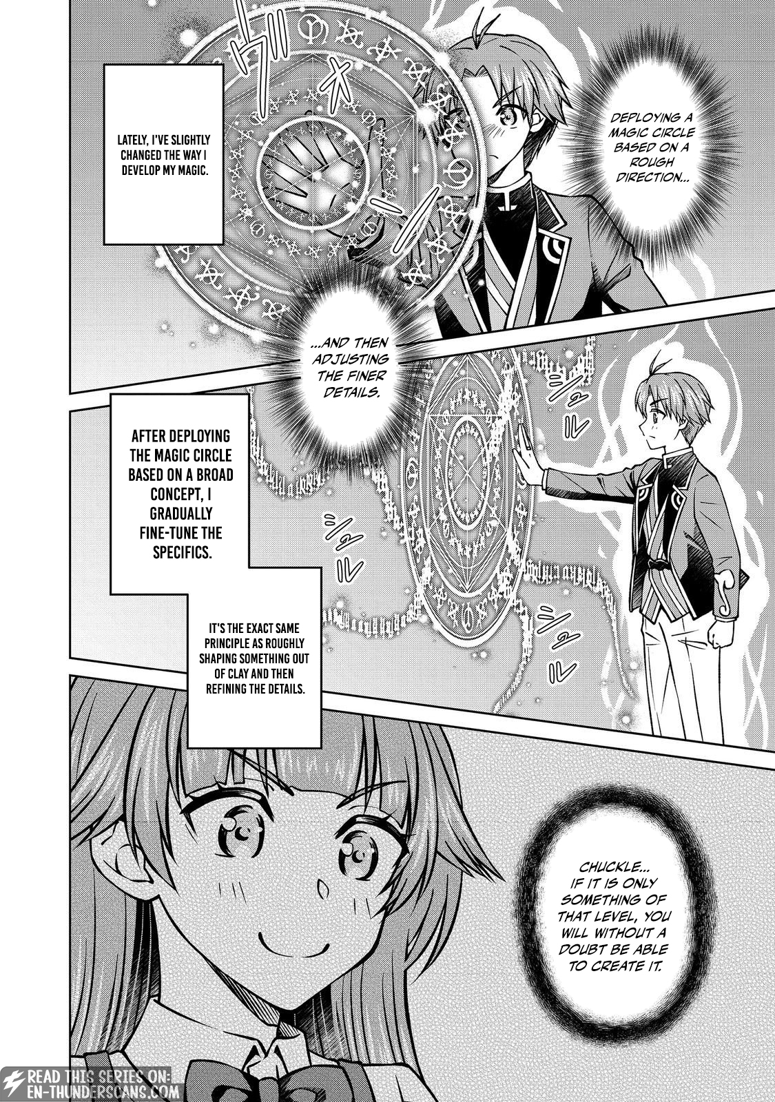 My Noble Family Is Headed for Ruin, so I May as Well Study Magic in My Free Time Chapter 56.2 — Page 8