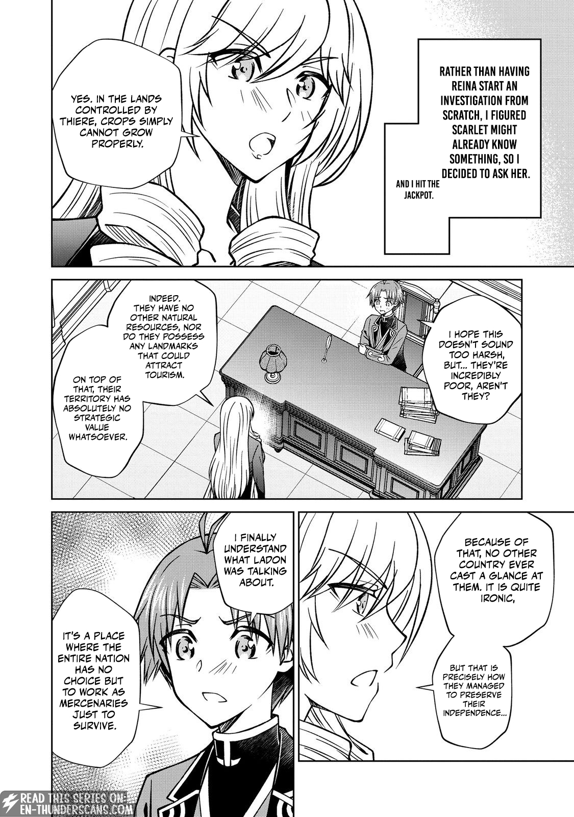My Noble Family Is Headed for Ruin, so I May as Well Study Magic in My Free Time Chapter 56.2 — Page 10