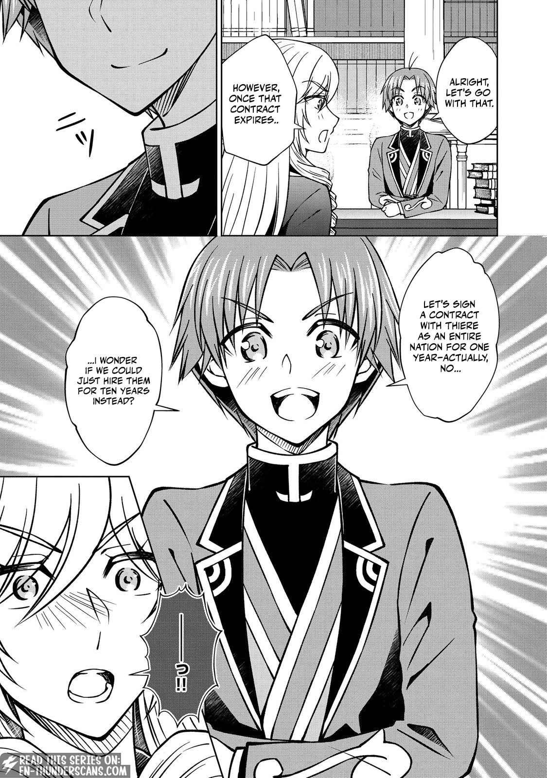 My Noble Family Is Headed for Ruin, so I May as Well Study Magic in My Free Time Chapter 56.2 — Page 17