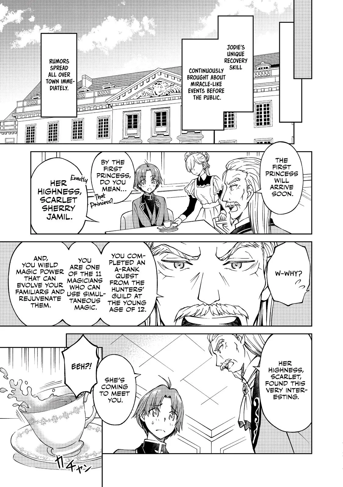 My Noble Family Is Headed for Ruin, so I May as Well Study Magic in My Free Time Chapter 6 — Page 22